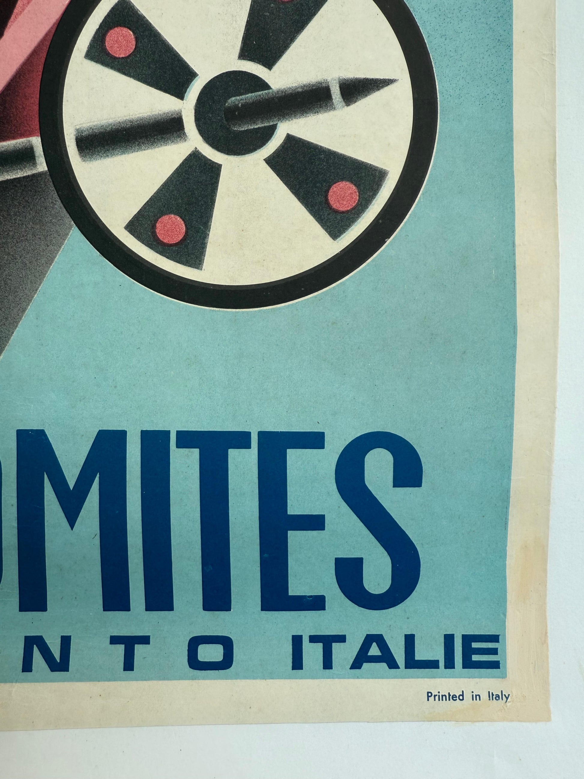 Fortunato Depero : Ski Dolomiti Madonna di Campiglio