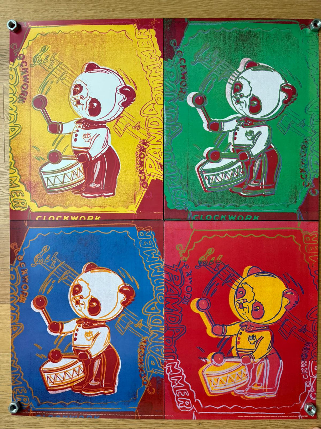 Andy Warhol : Four Pandas
