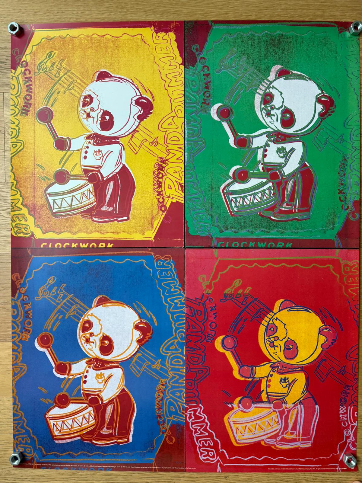 Andy Warhol : Four Pandas