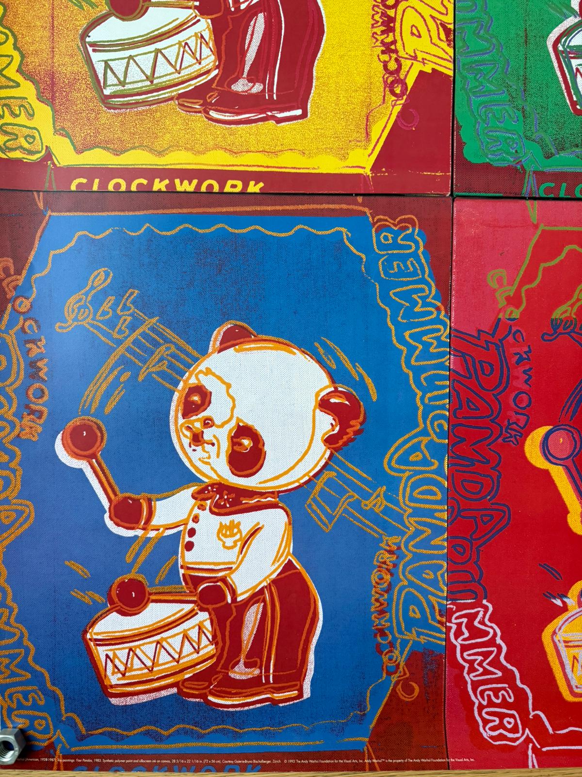 Andy Warhol : Four Pandas