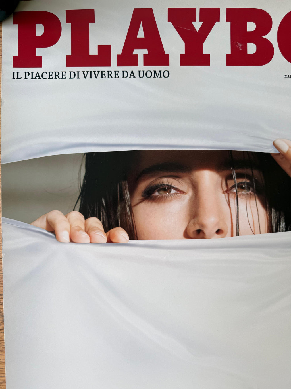 PLAYBOY IL PIACERE DI VIVERE DA UOMO POSTER VINTAGE 48x68