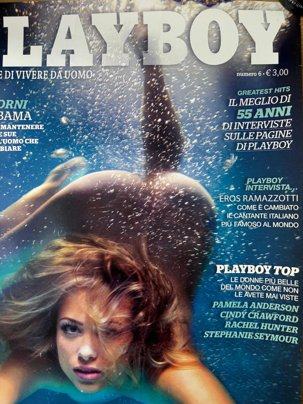 PLAYBOY MARTINA STELLA POSTER VINTAGE 48x68