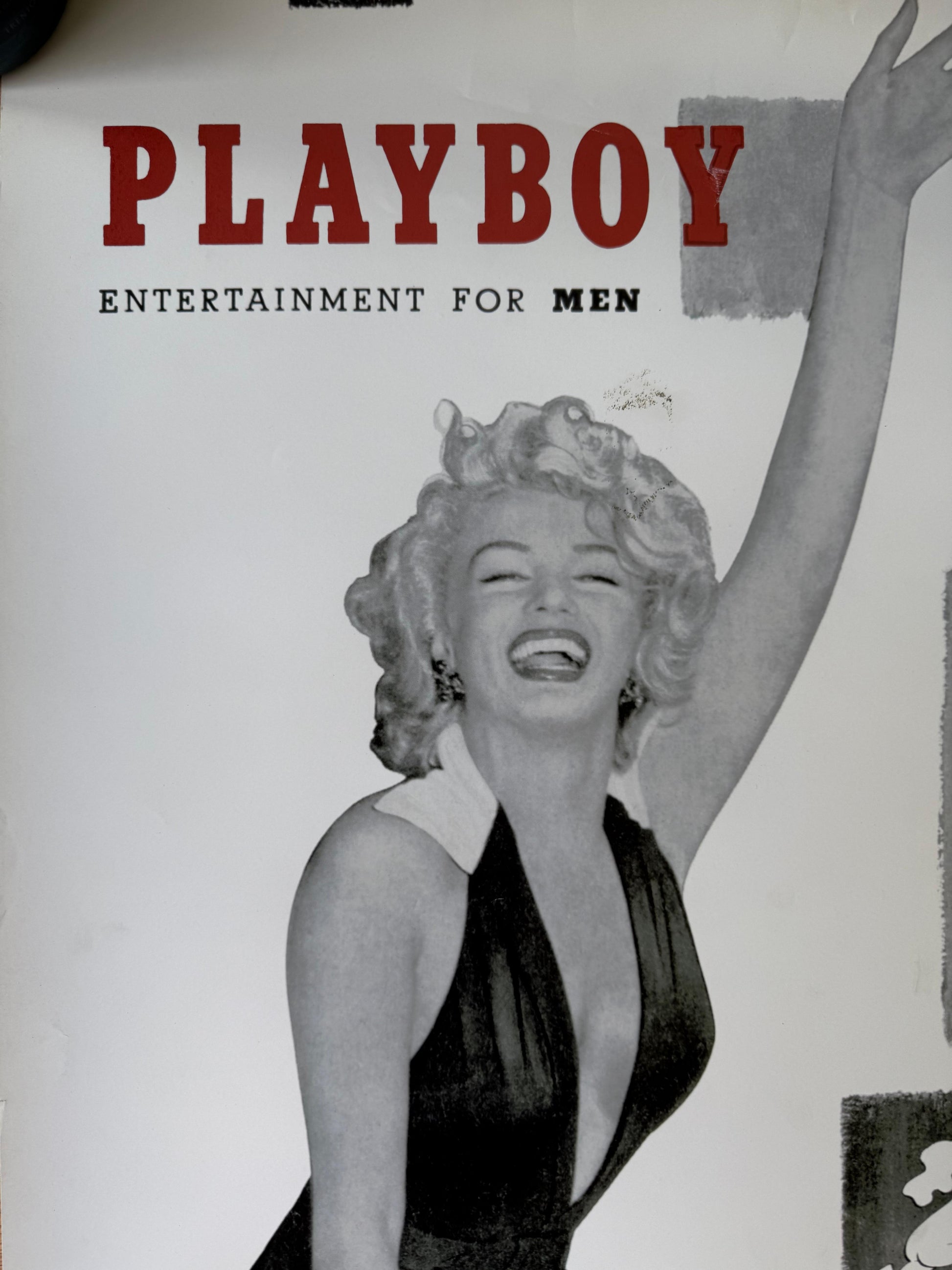 PLAYBOY MARILYN POSTER VINTAGE 48x68
