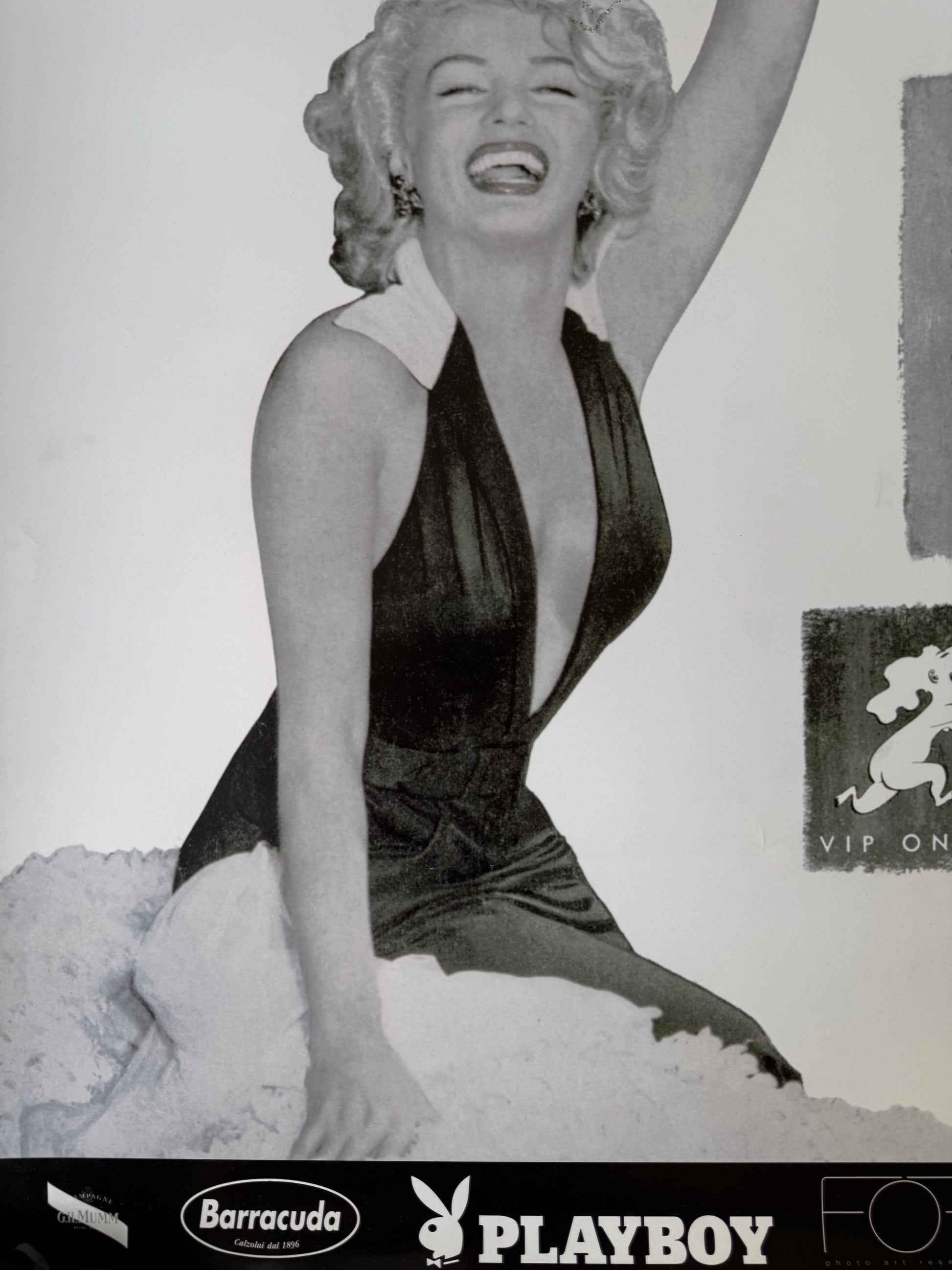 PLAYBOY MARILYN POSTER VINTAGE 48x68