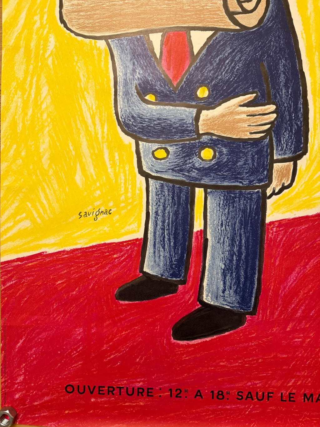 SAVIGNAC RAYMOND SAVIGNAC (MUSEO DEI MANIFESTI) POSTER VINTAGE 70x100