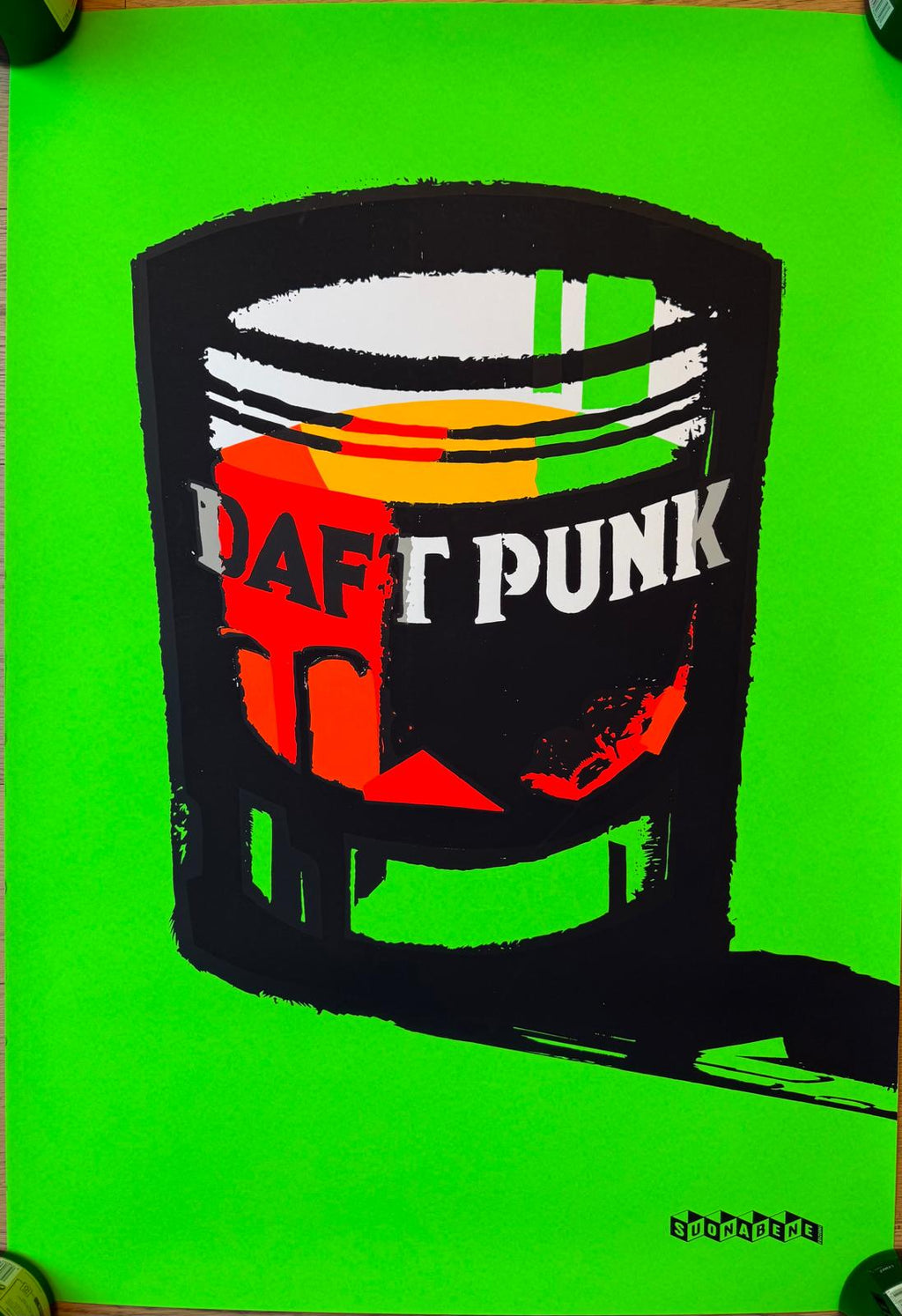 SUONABENE GOTTO DAFTPUNK POSTER VINTAGE 68x97