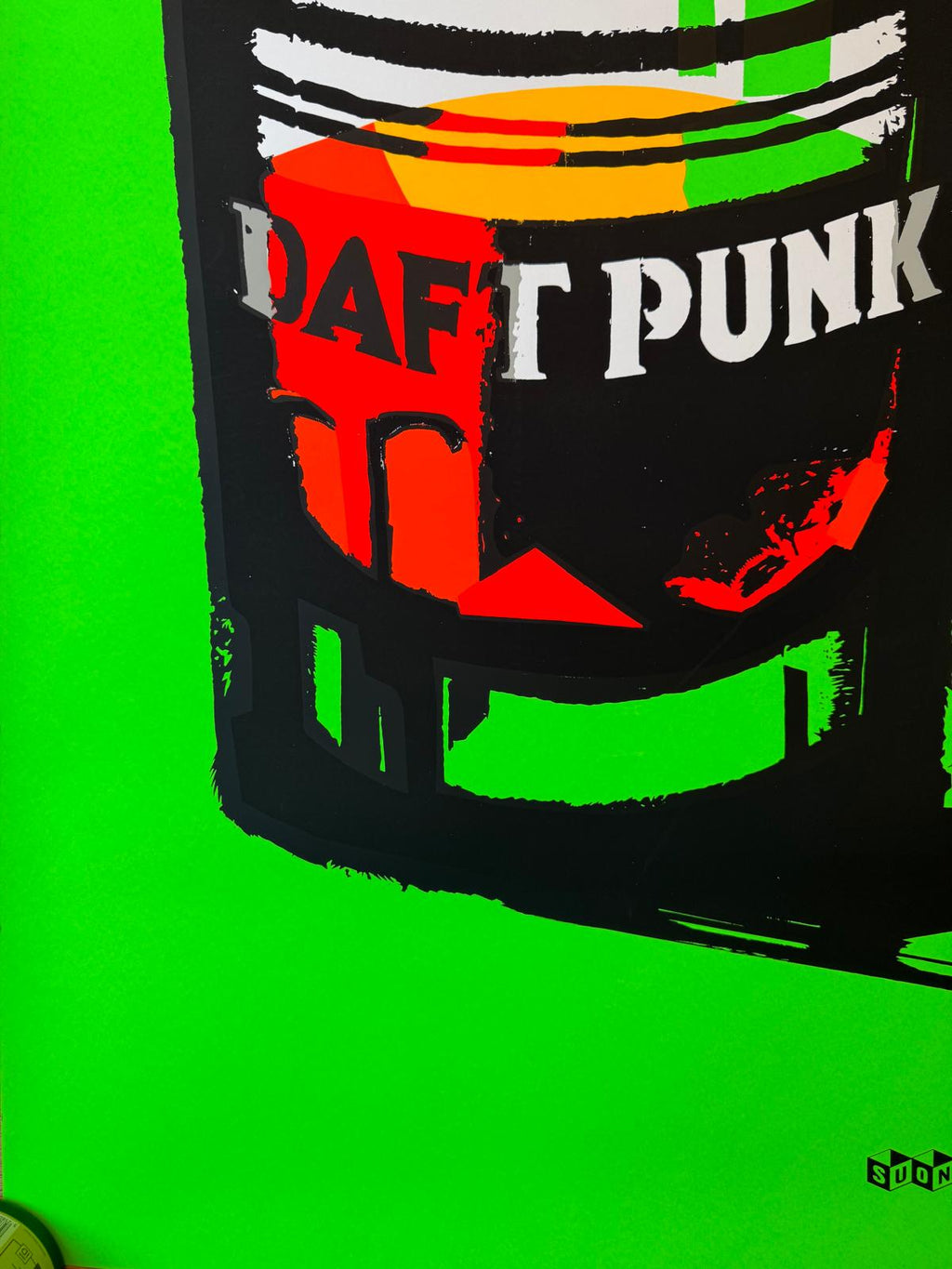 SUONABENE GOTTO DAFTPUNK POSTER VINTAGE 68x97