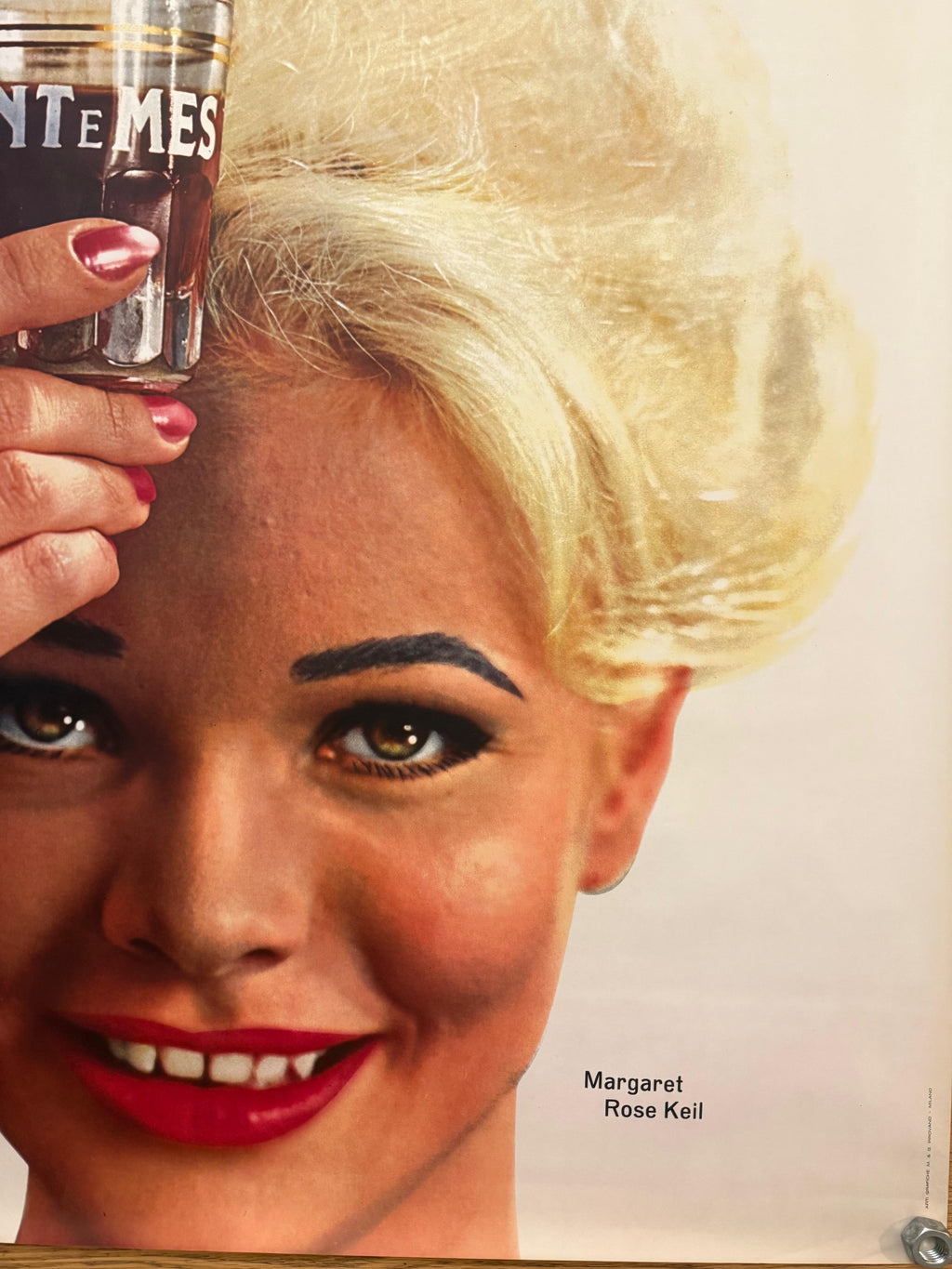 TESTA ARMANDO APPUNTAMENTO PUNT E MES (BIONDA) POSTER VINTAGE 100x140