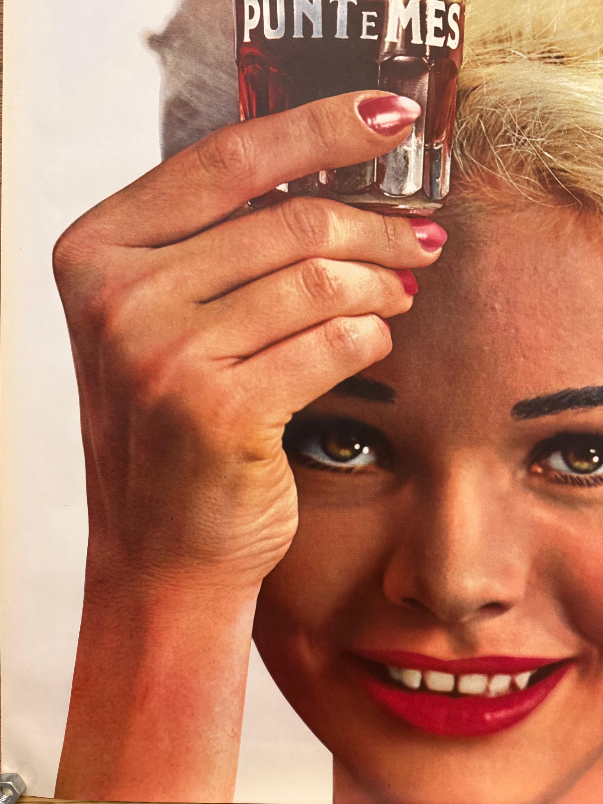 TESTA ARMANDO APPUNTAMENTO PUNT E MES (BIONDA) POSTER VINTAGE 100x140