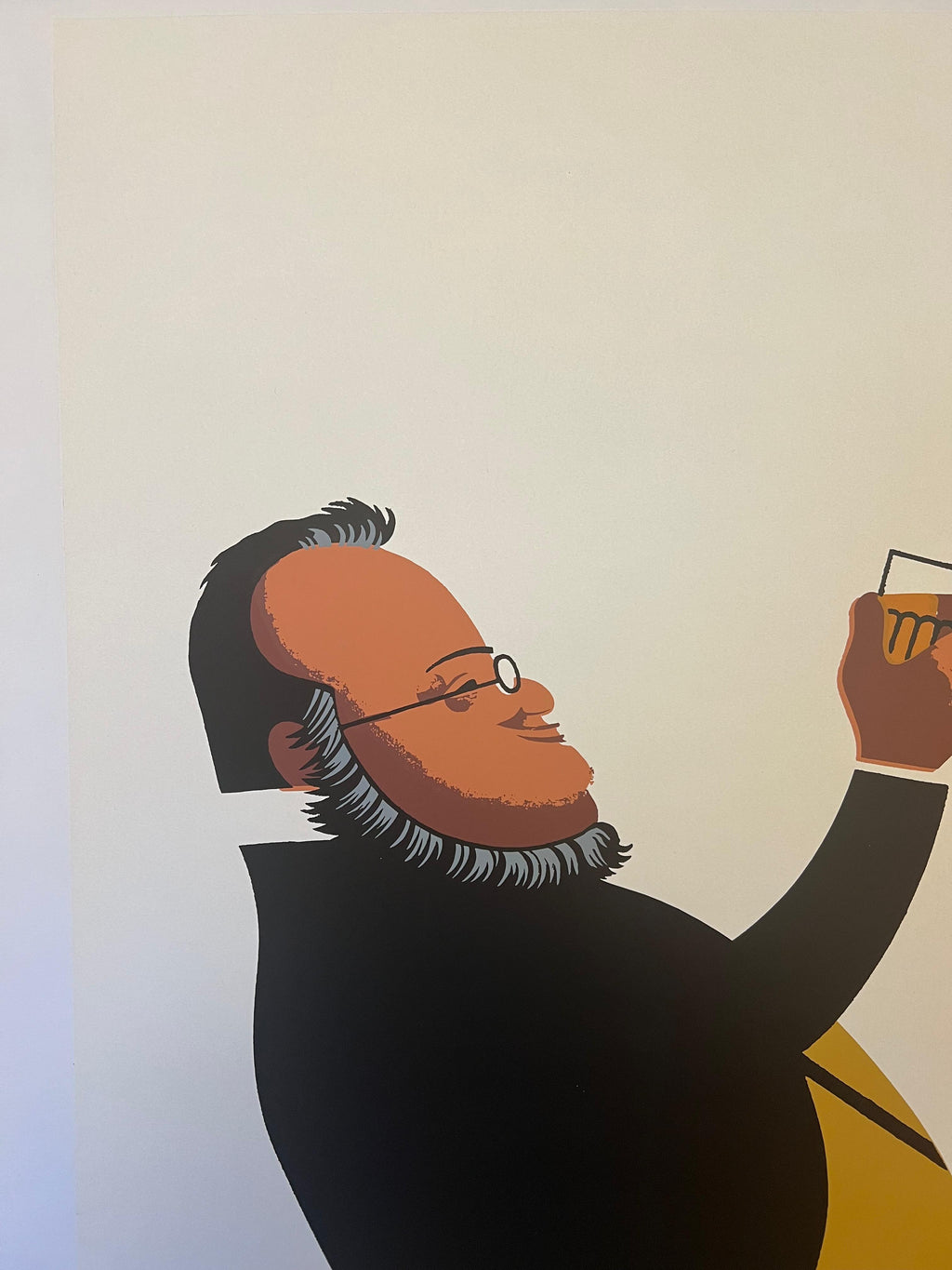 TESTA ARMANDO BRINDISI CAVOUR POSTER VINTAGE 70x100