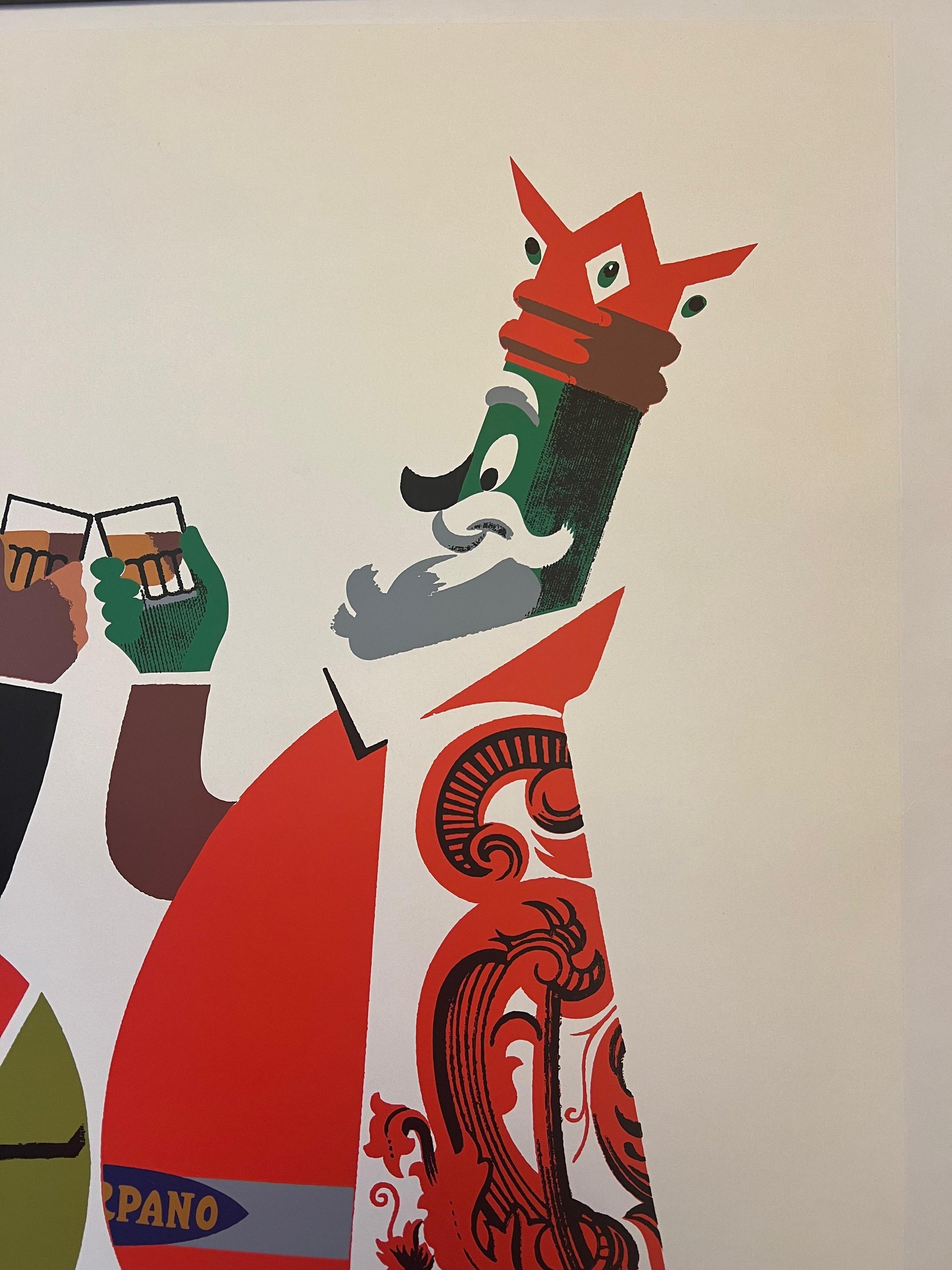 TESTA ARMANDO BRINDISI NAPOLEONE POSTER VINTAGE 70x100