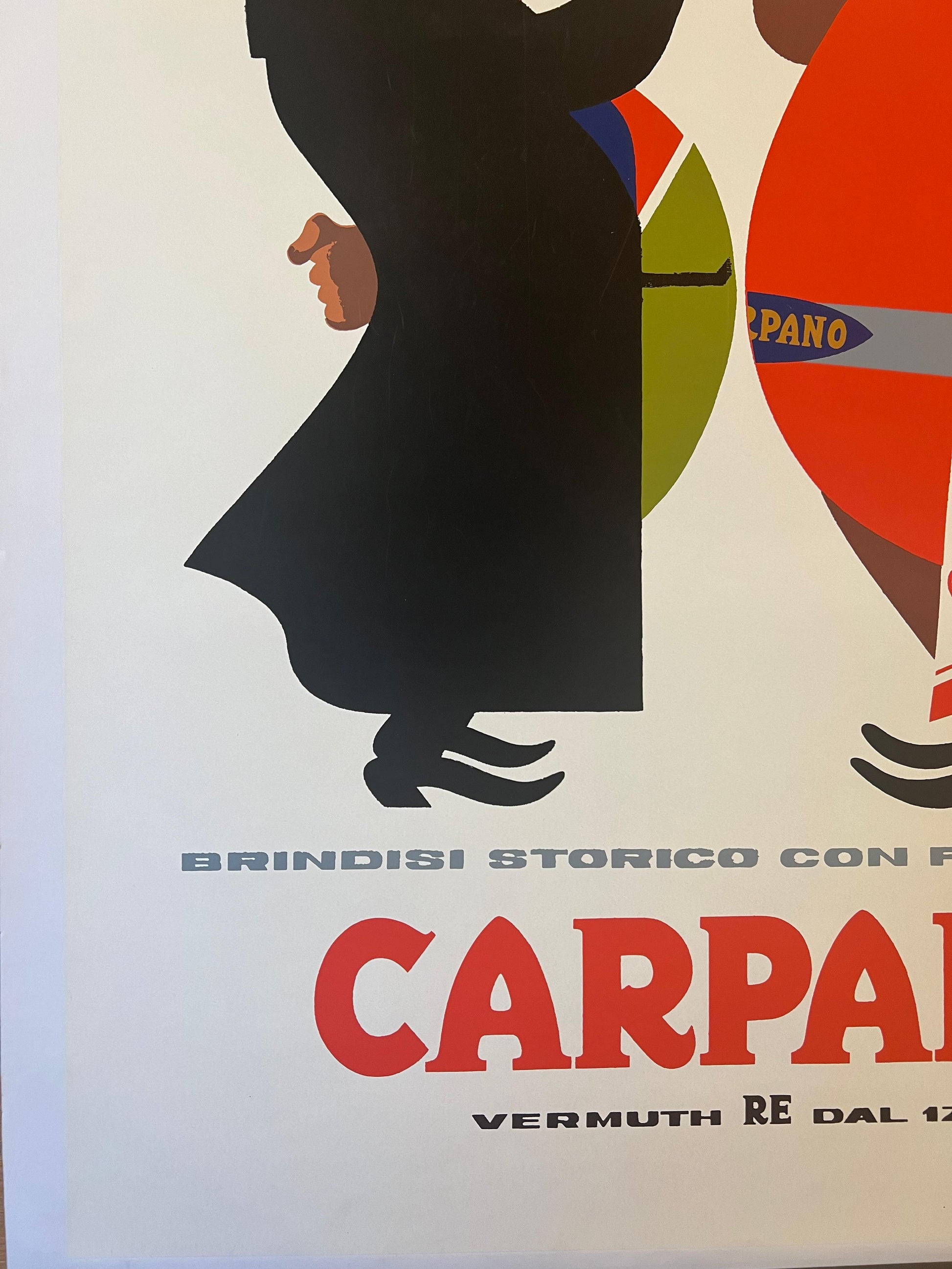 TESTA ARMANDO BRINDISI NAPOLEONE POSTER VINTAGE 70x100