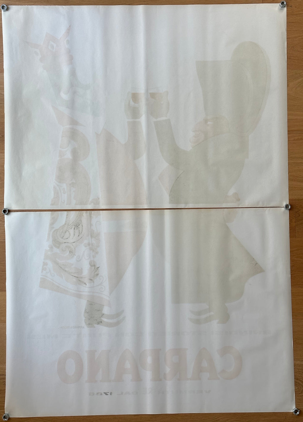 TESTA ARMANDO BRINDISI NAPOLEONE POSTER VINTAGE 140x200