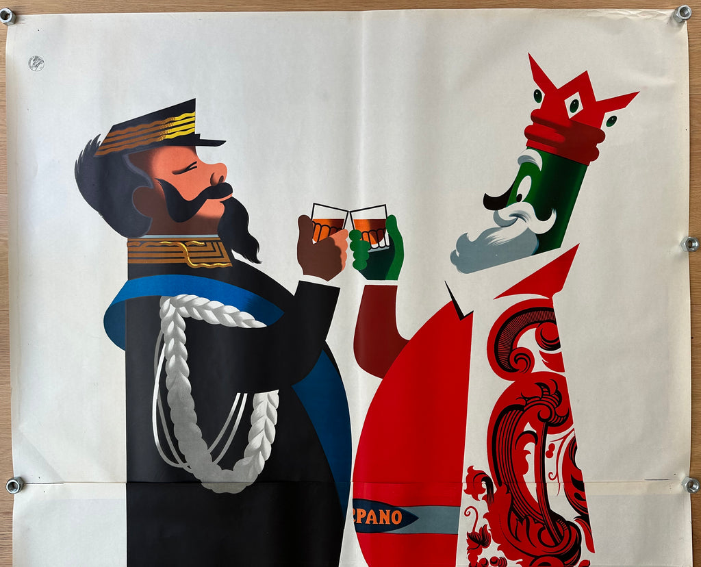 TESTA ARMANDO BRINDISI VITTORIO POSTER VINTAGE 140x200