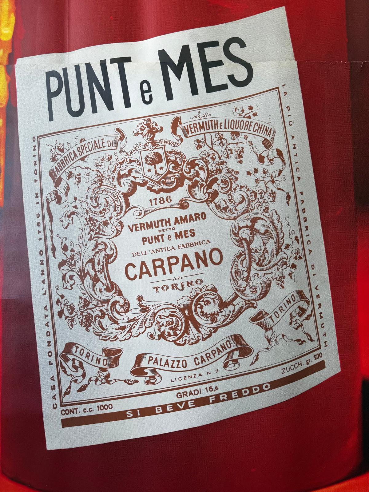 TESTA ARMANDO CANDELA PUNT E MES POSTER VINTAGE 140x200