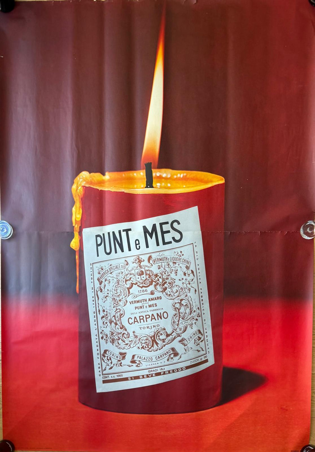 TESTA ARMANDO CANDELA PUNT E MES POSTER VINTAGE 140x200