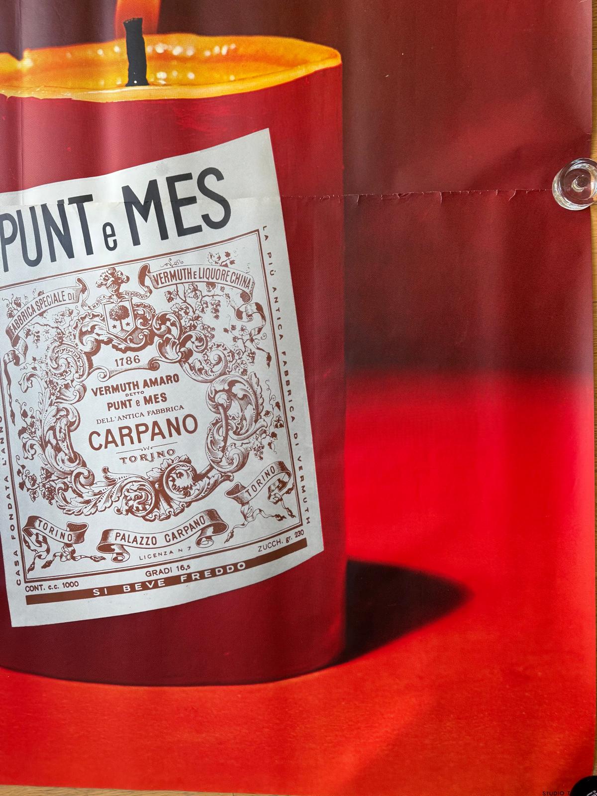 TESTA ARMANDO CANDELA PUNT E MES POSTER VINTAGE 140x200