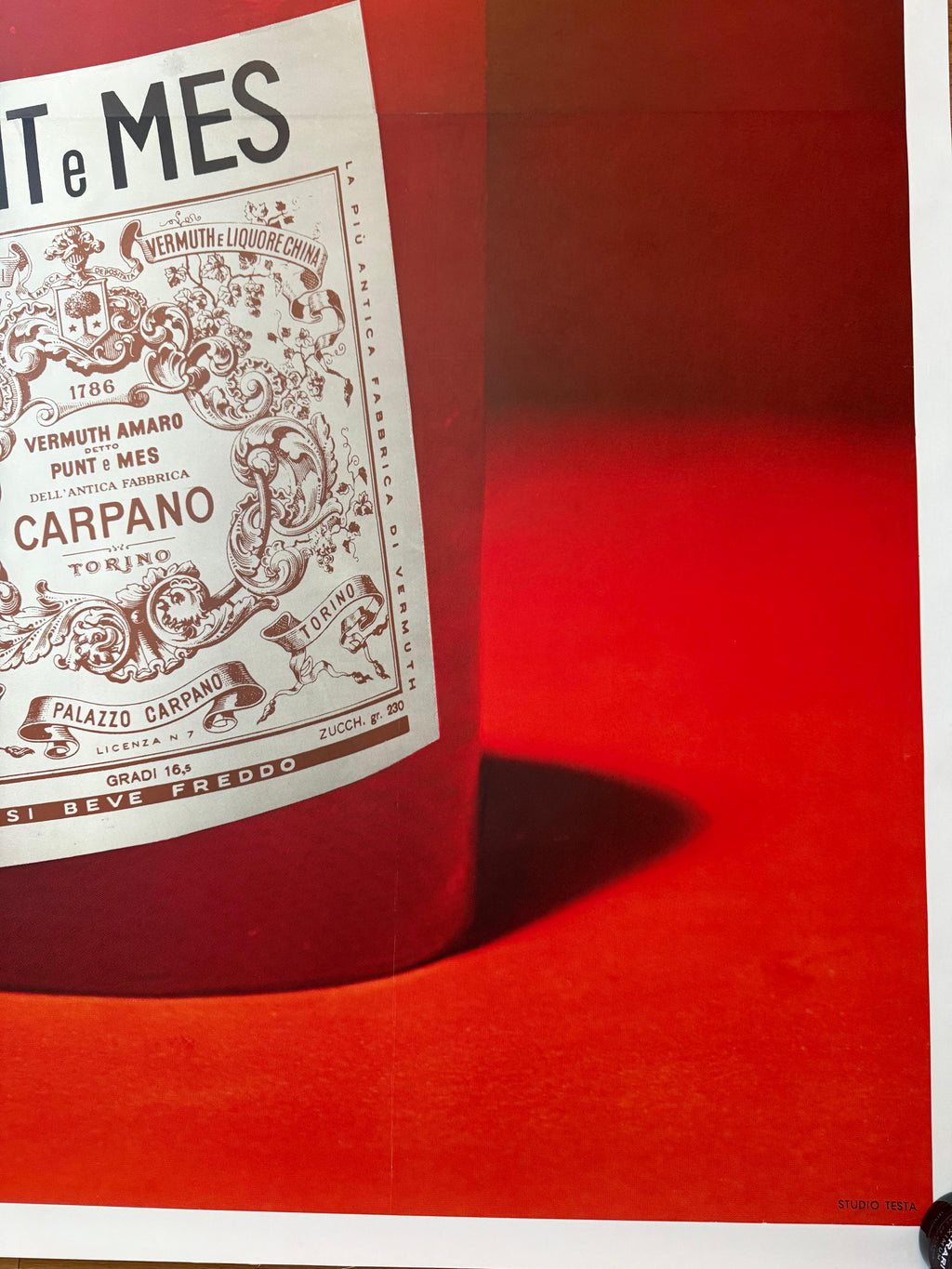 TESTA ARMANDO CANDELA PUNT E MES POSTER VINTAGE 140x200