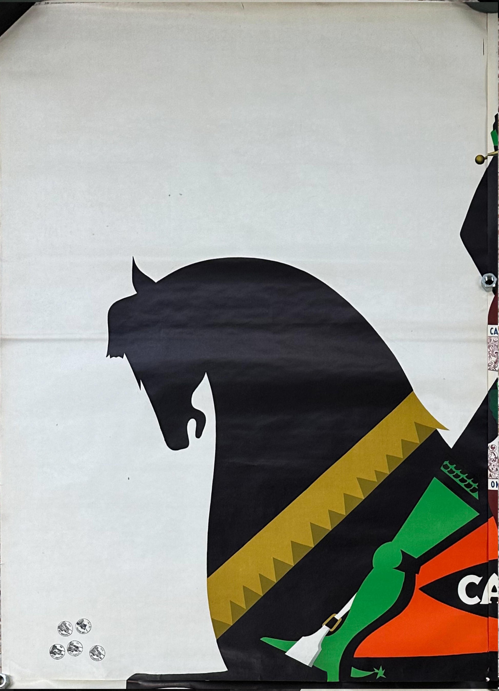 TESTA ARMANDO CARPANO CAVAL AD BRUNS POSTER VINTAGE 200x280