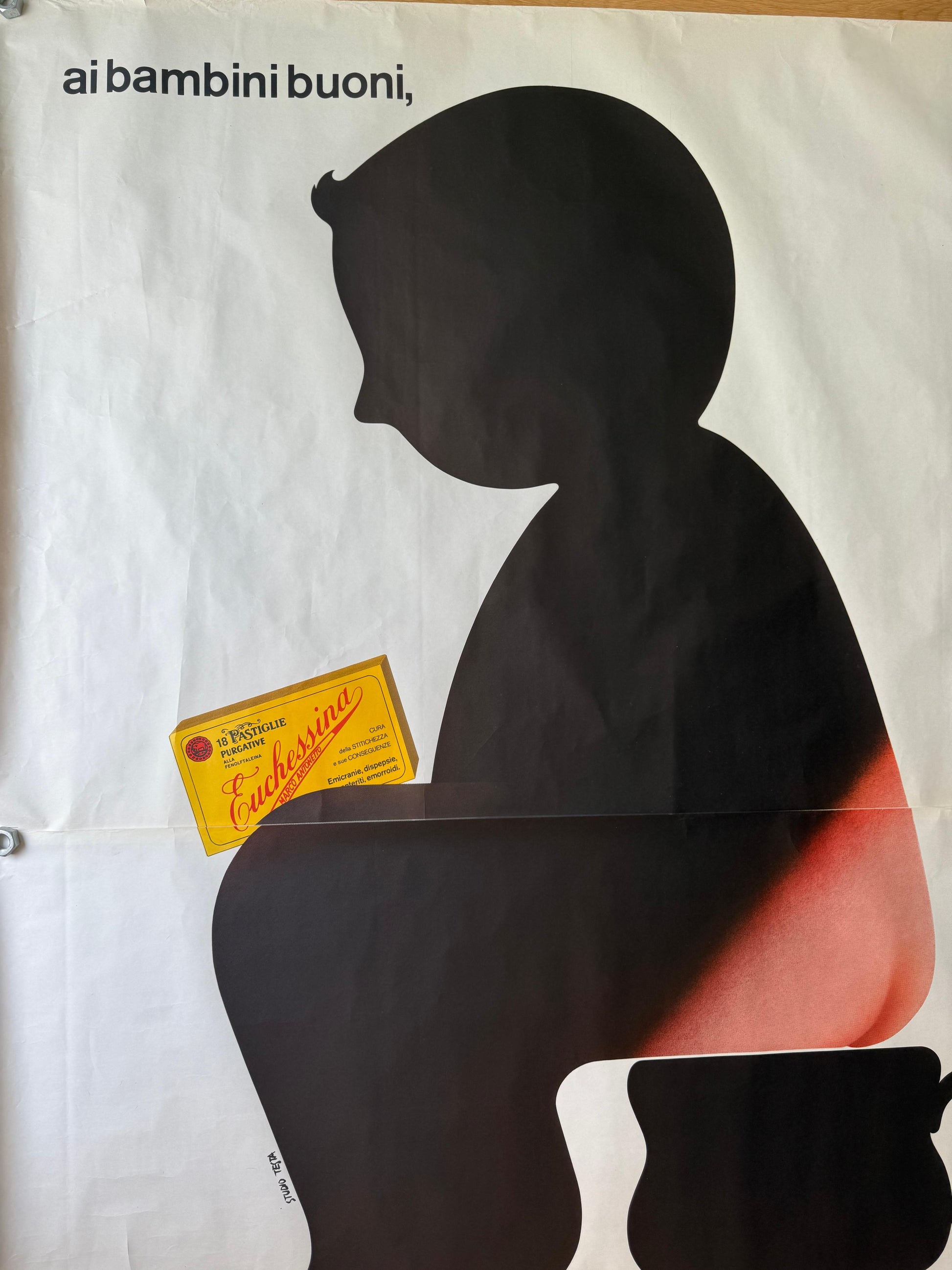 TESTA ARMANDO EUCHESSINA POSTER VINTAGE 140x200