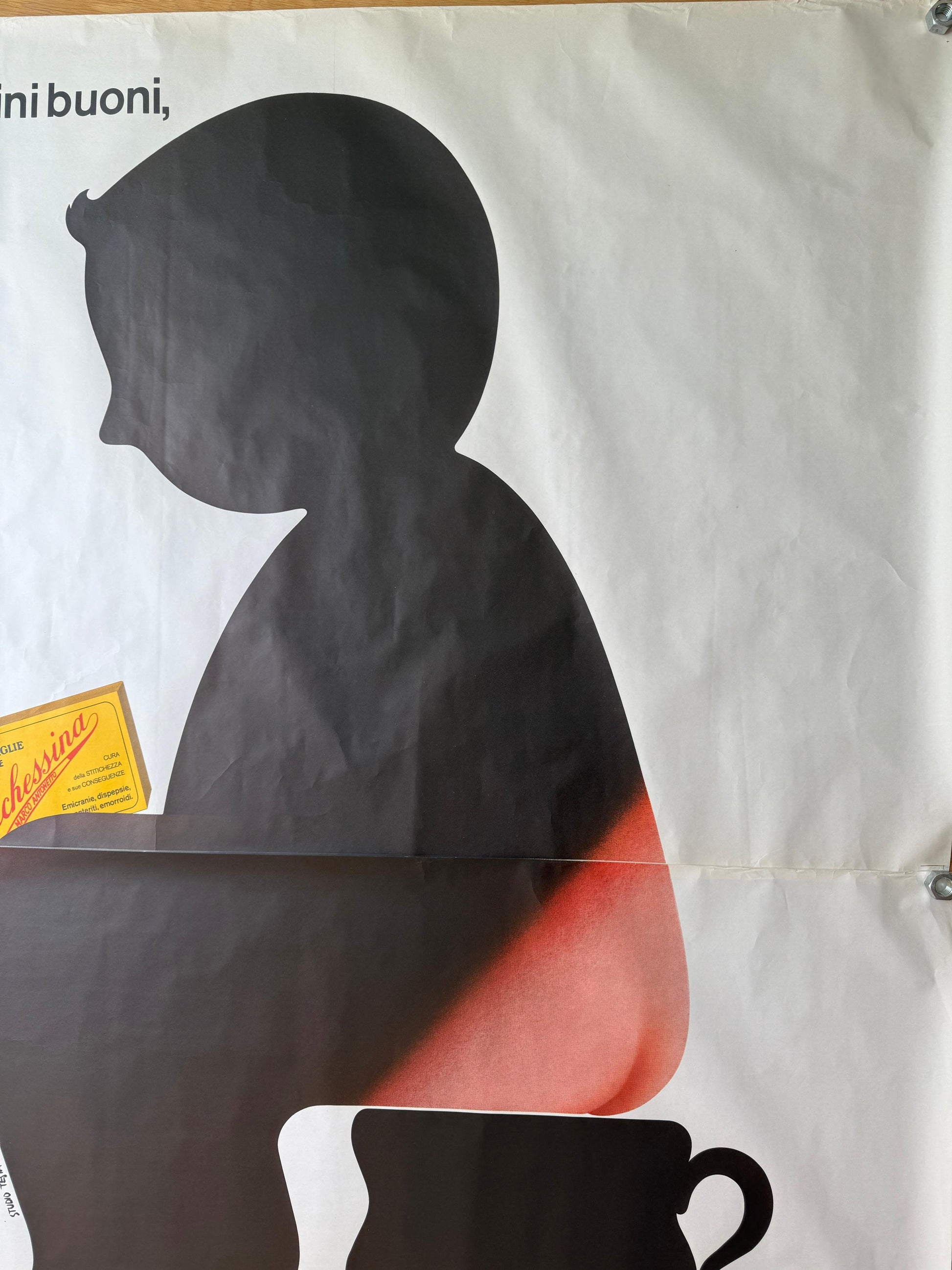 TESTA ARMANDO EUCHESSINA POSTER VINTAGE 140x200