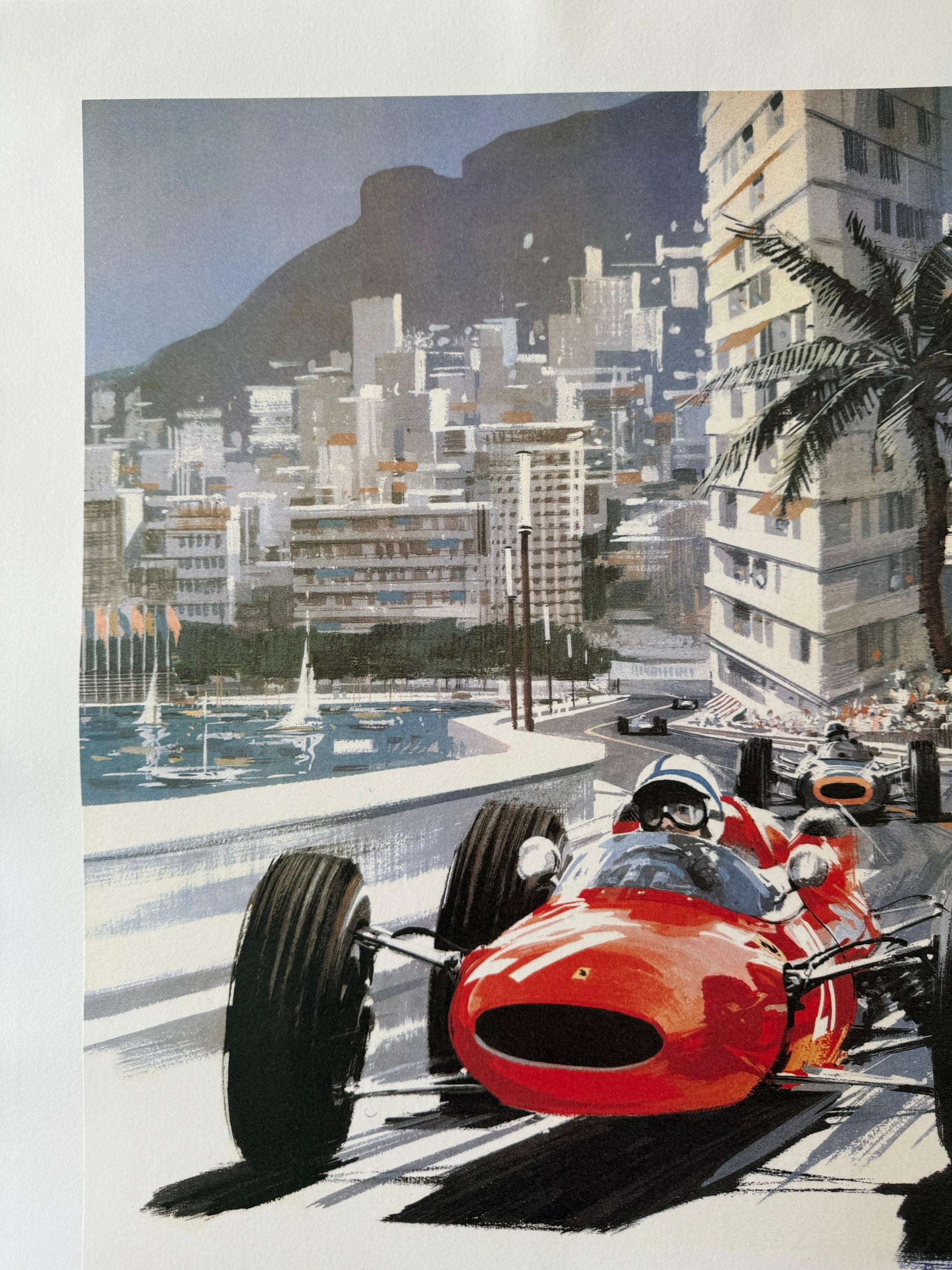 TURNER MICHAEL MONACO 65 POSTER LINEN BACKED 48x68