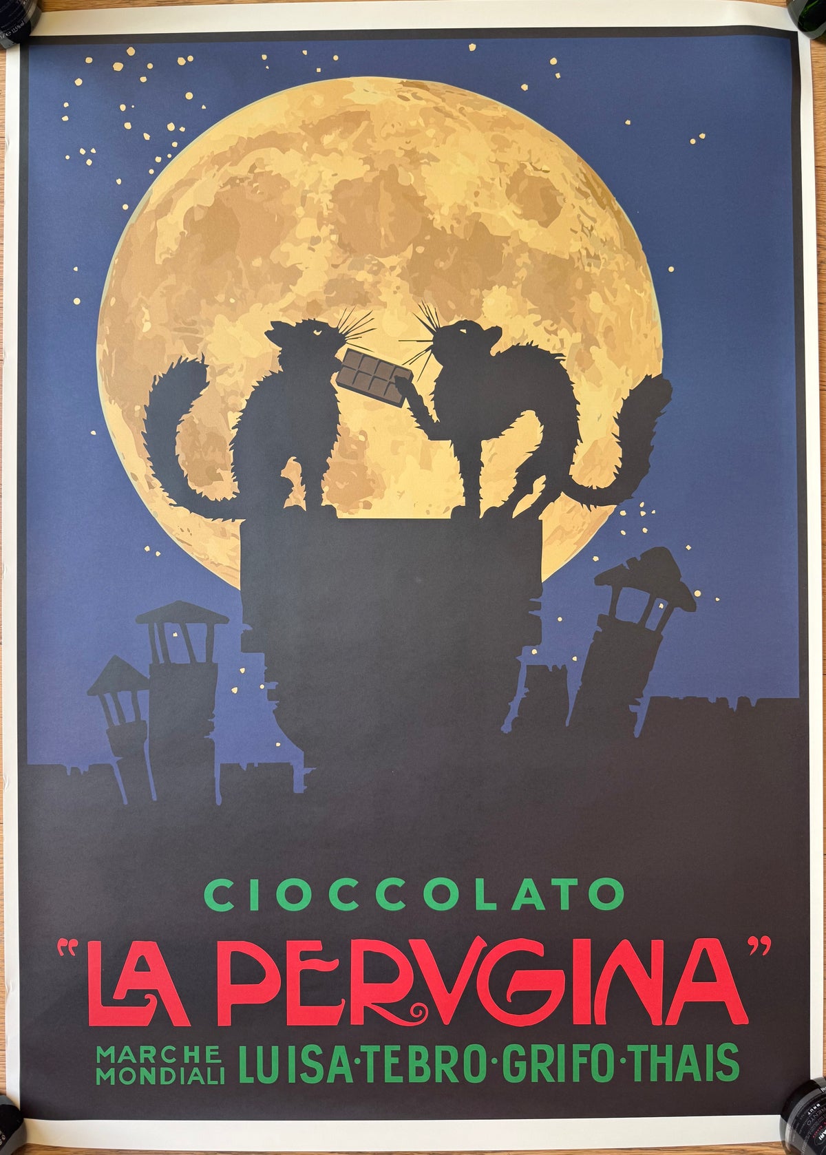 ANONIMO PERUGINA POSTER VINTAGE 70x100