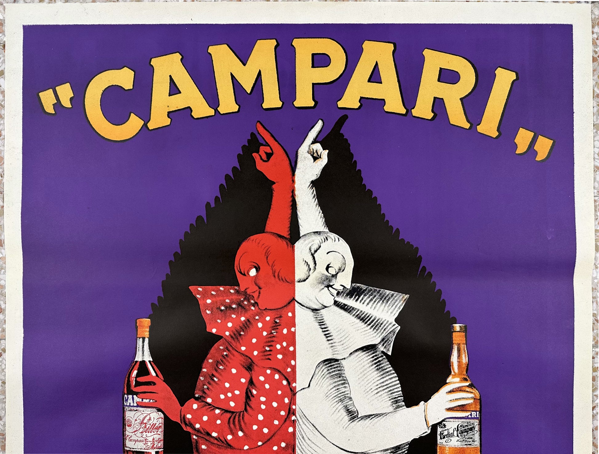 Leonetto Cappiello : Campari Bifronte