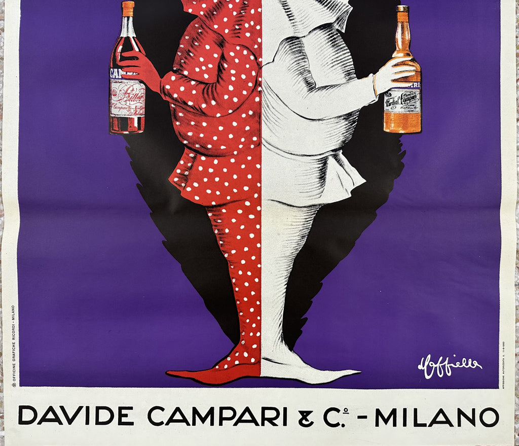 Leonetto Cappiello : Campari Bifronte