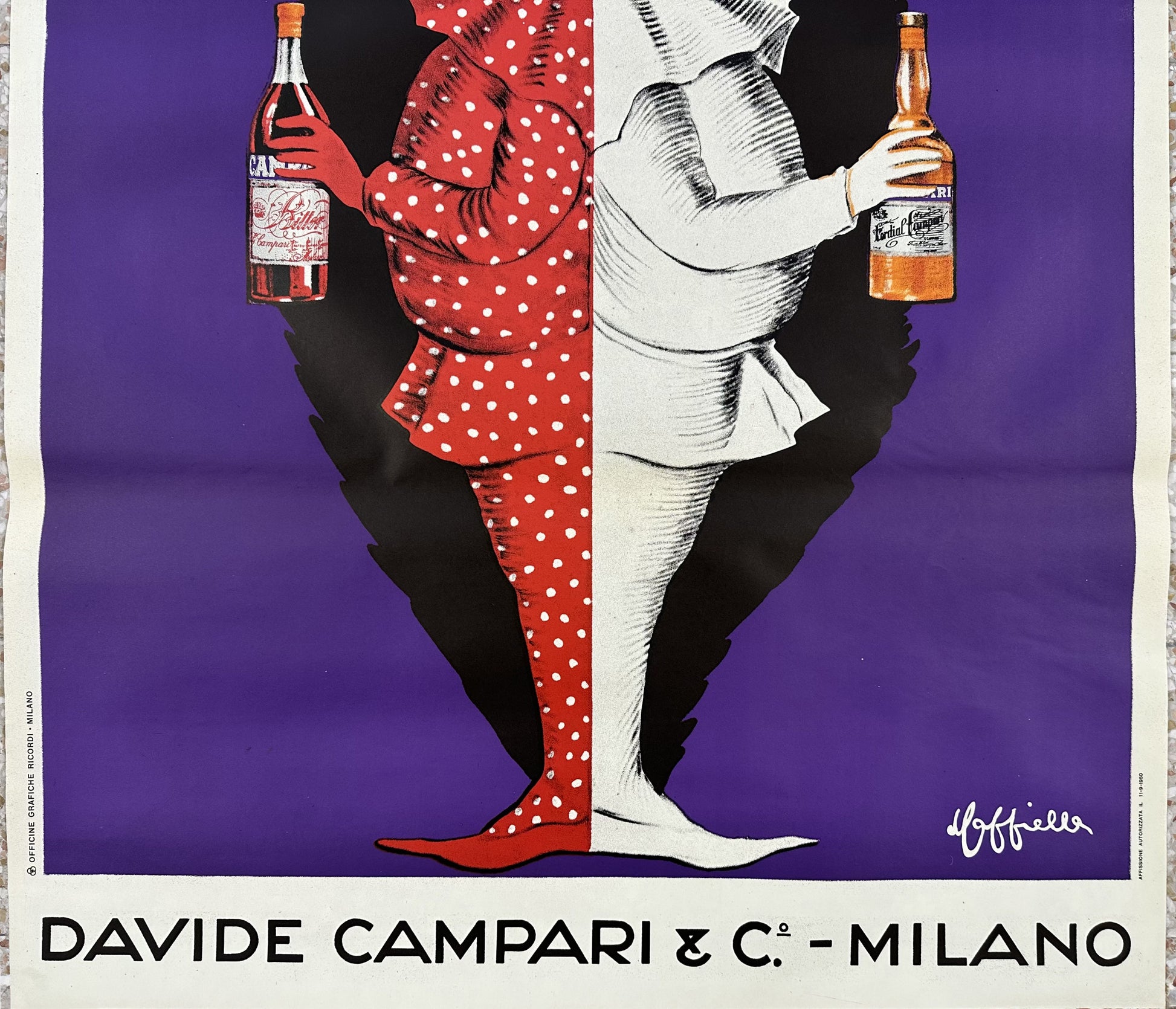 Leonetto Cappiello : Campari Bifronte
