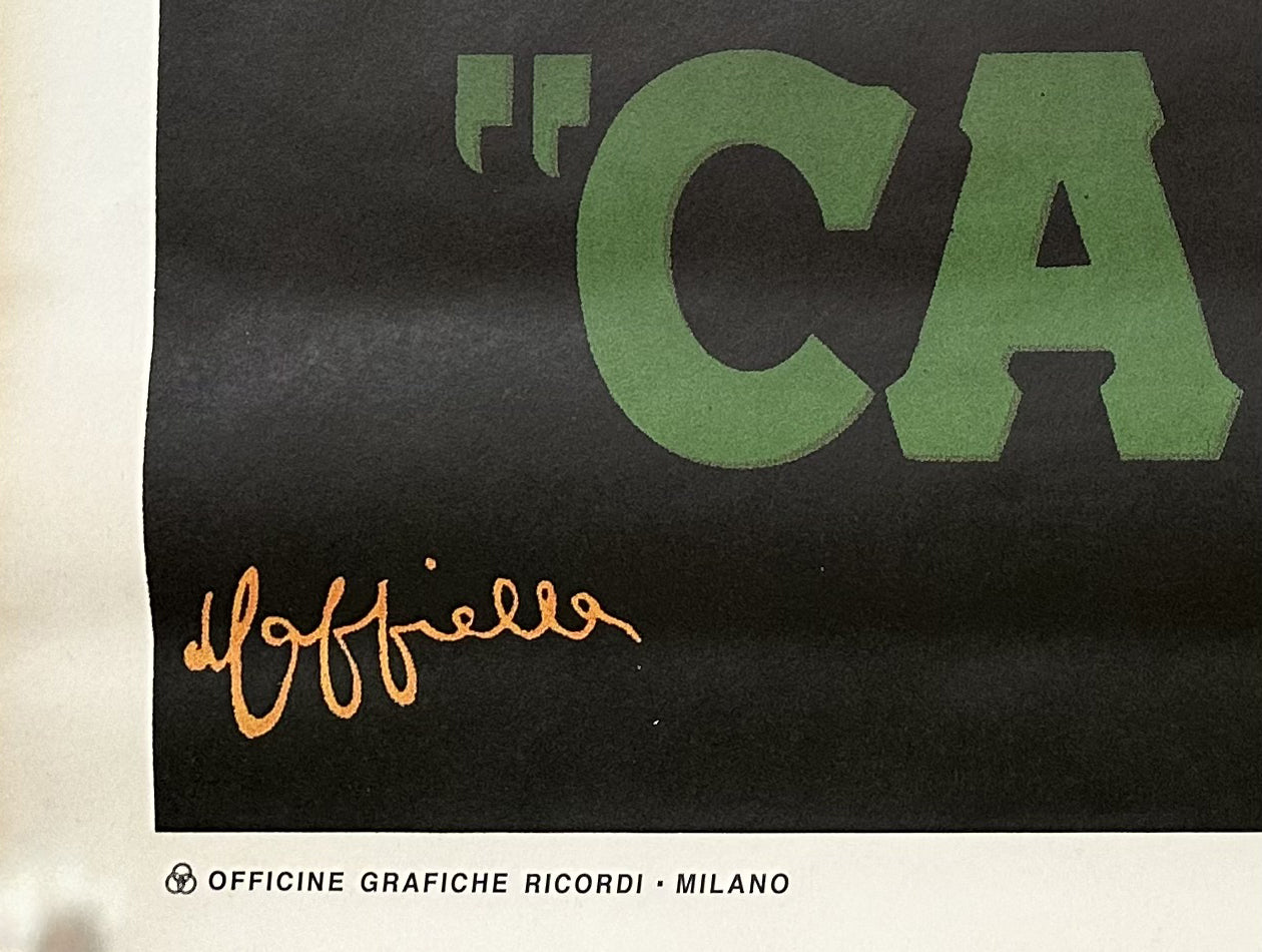 Leonetto Cappiello : Campari L'aperitivo "Spiritello"