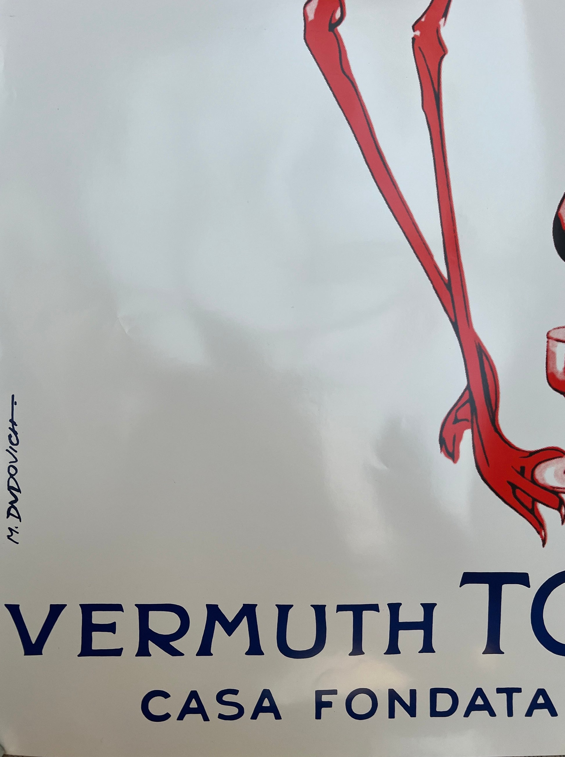 Marcello Dudovich : Vermuth Carpano "Fenicottero"