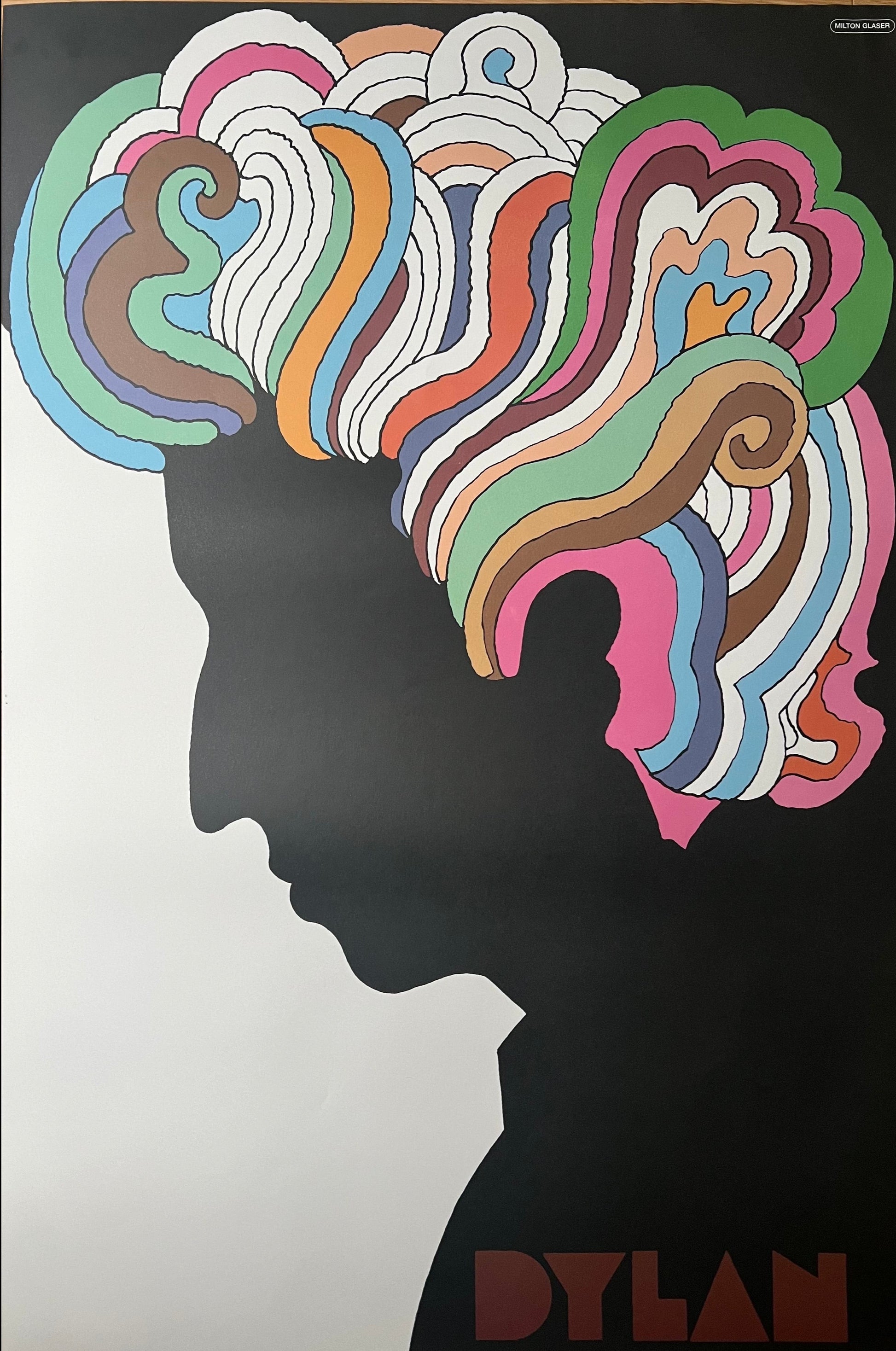 Milton Glaser : Bob Dylan