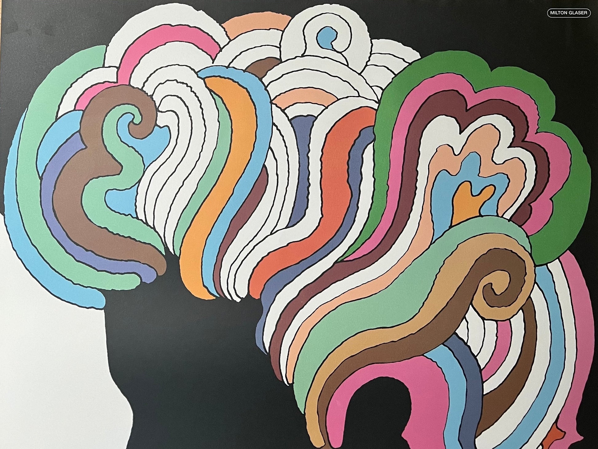 Milton Glaser : Bob Dylan