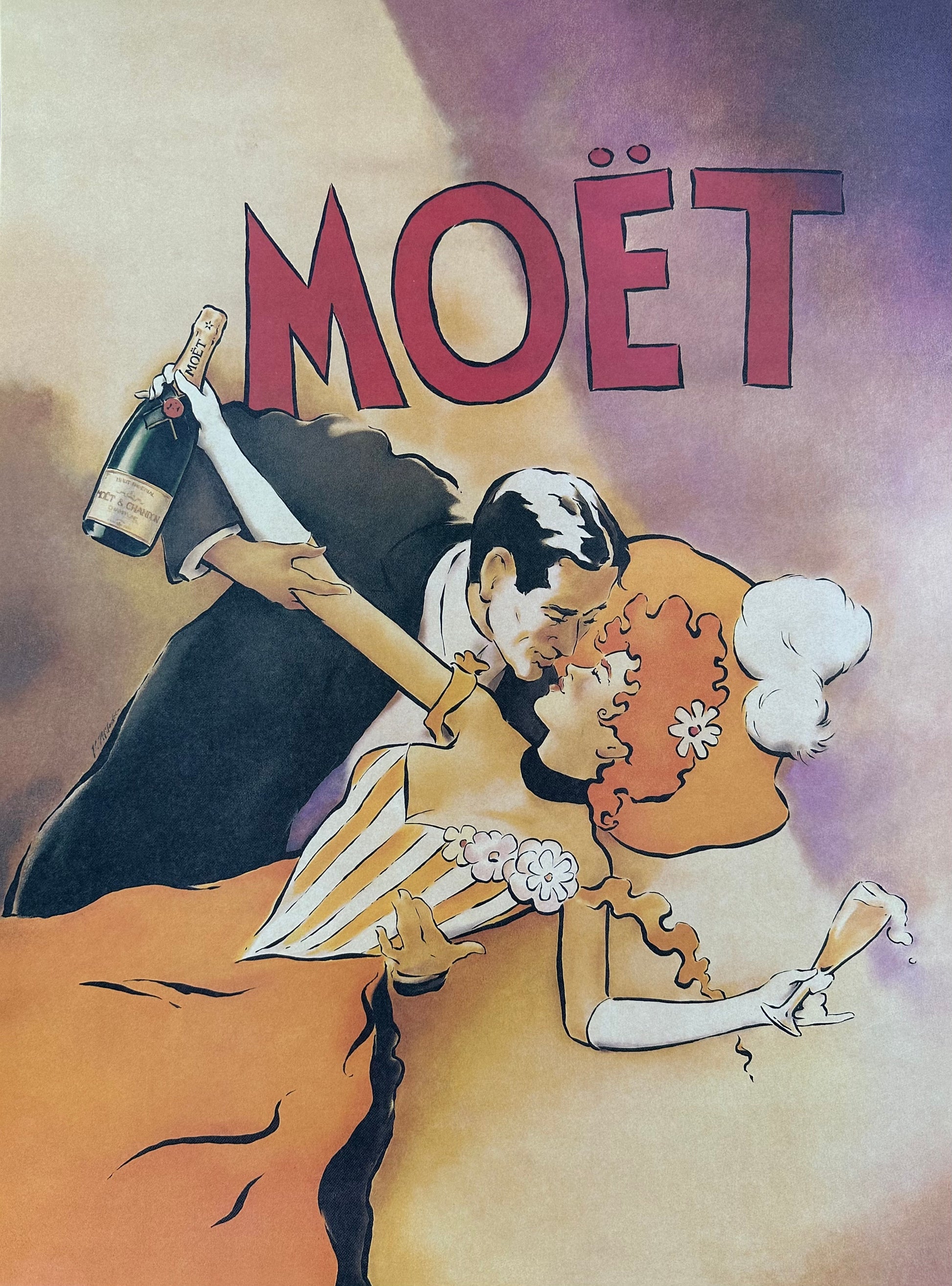 Mcindoe : Moët & Chandon Kiss