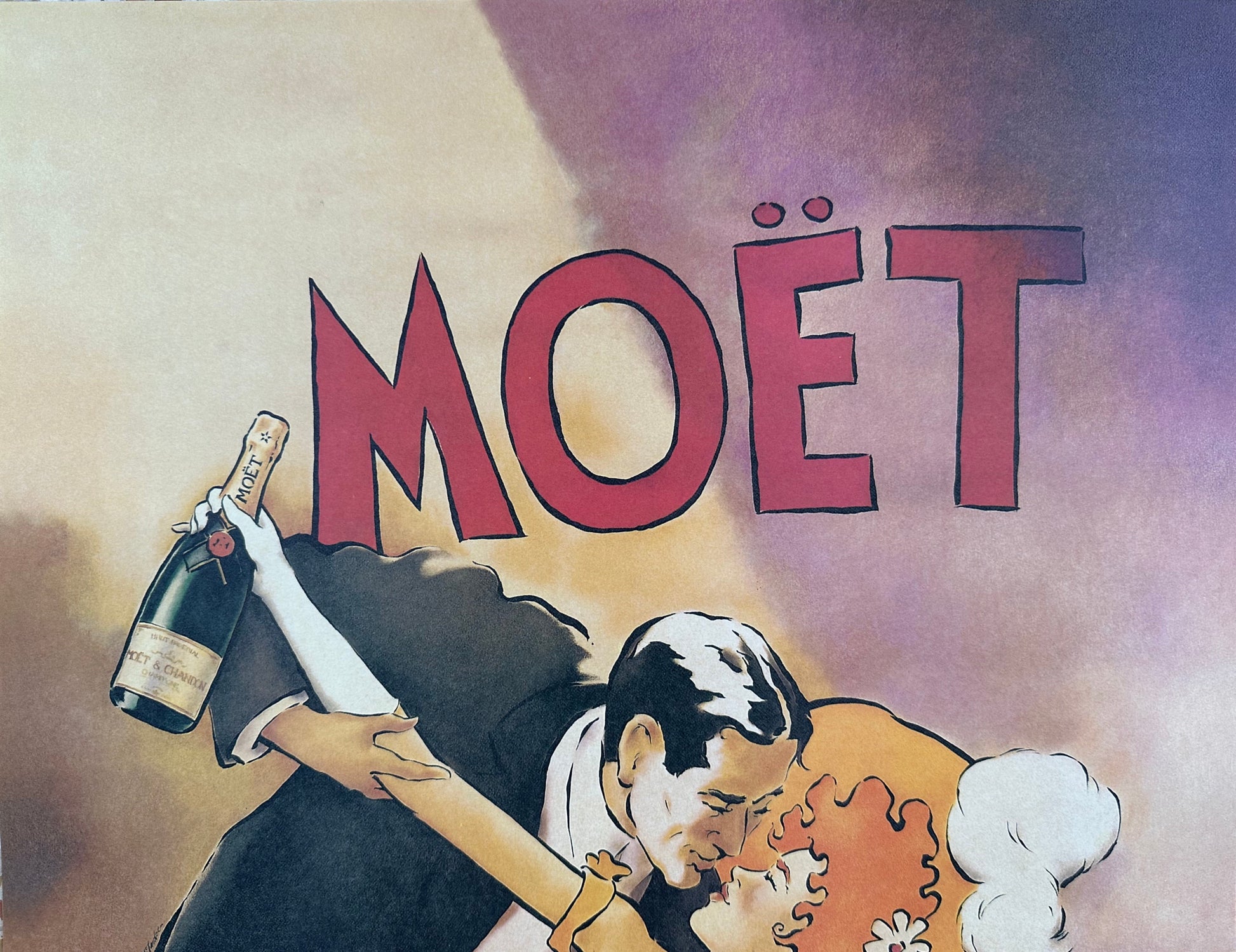 Mcindoe : Moët & Chandon Kiss