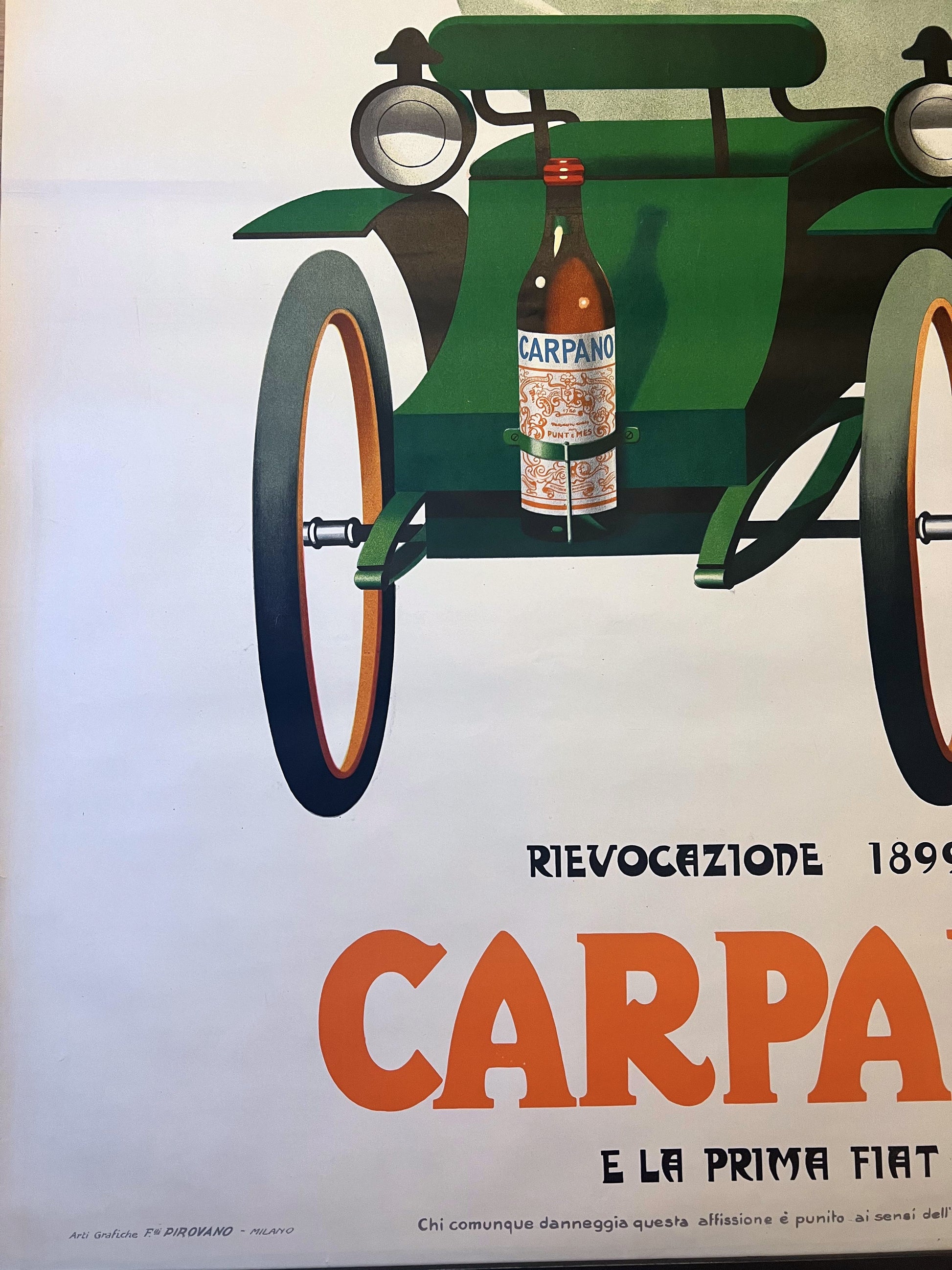 Armando Testa: Carpano e la prima FIAT