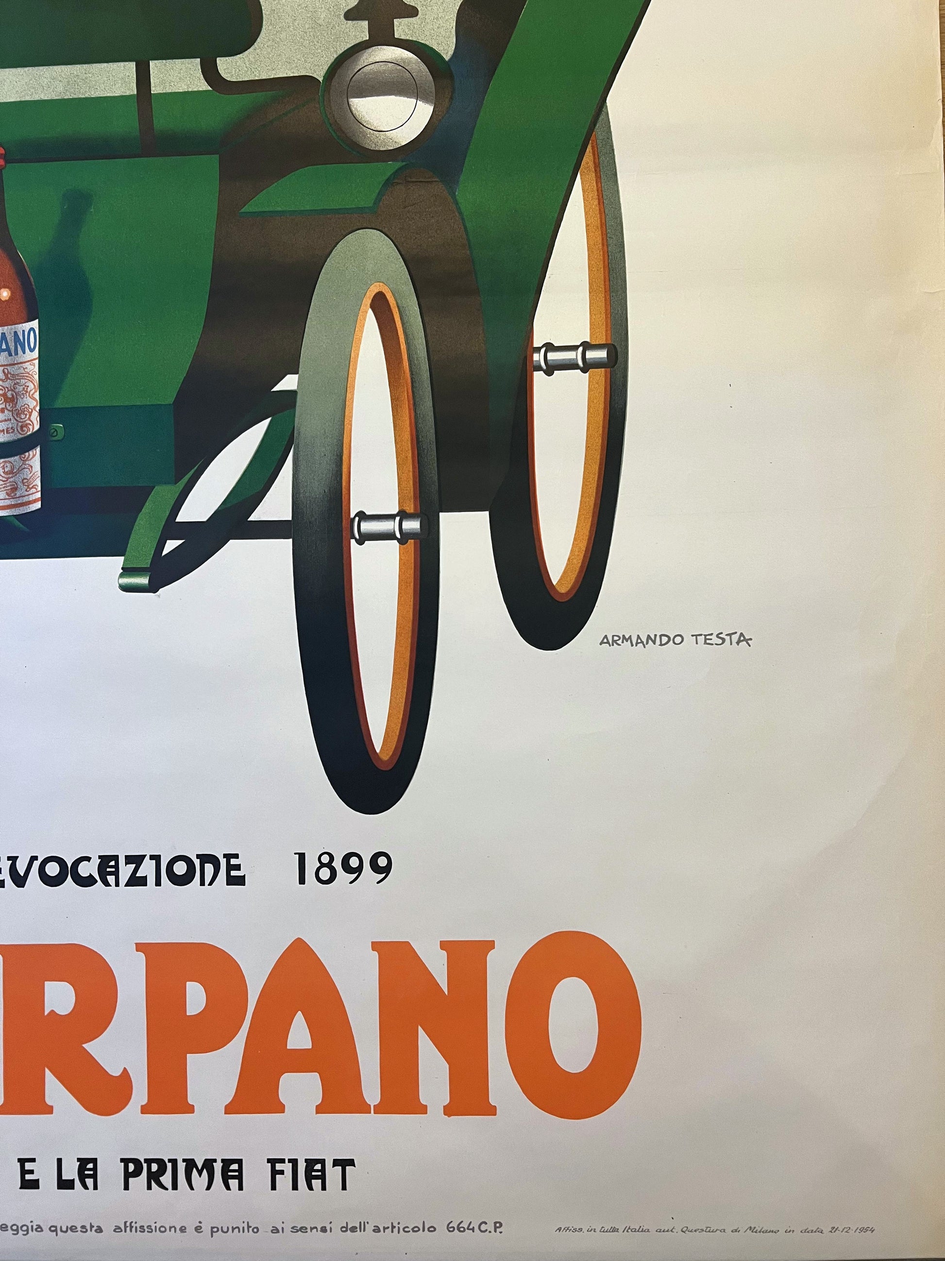 Armando Testa: Carpano e la prima FIAT