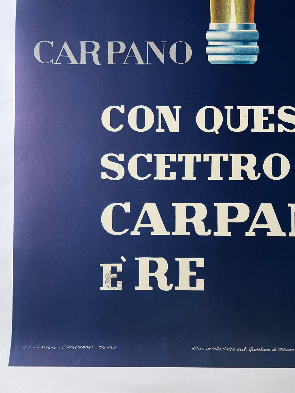 Armando Testa: Scettro Carpano è Re