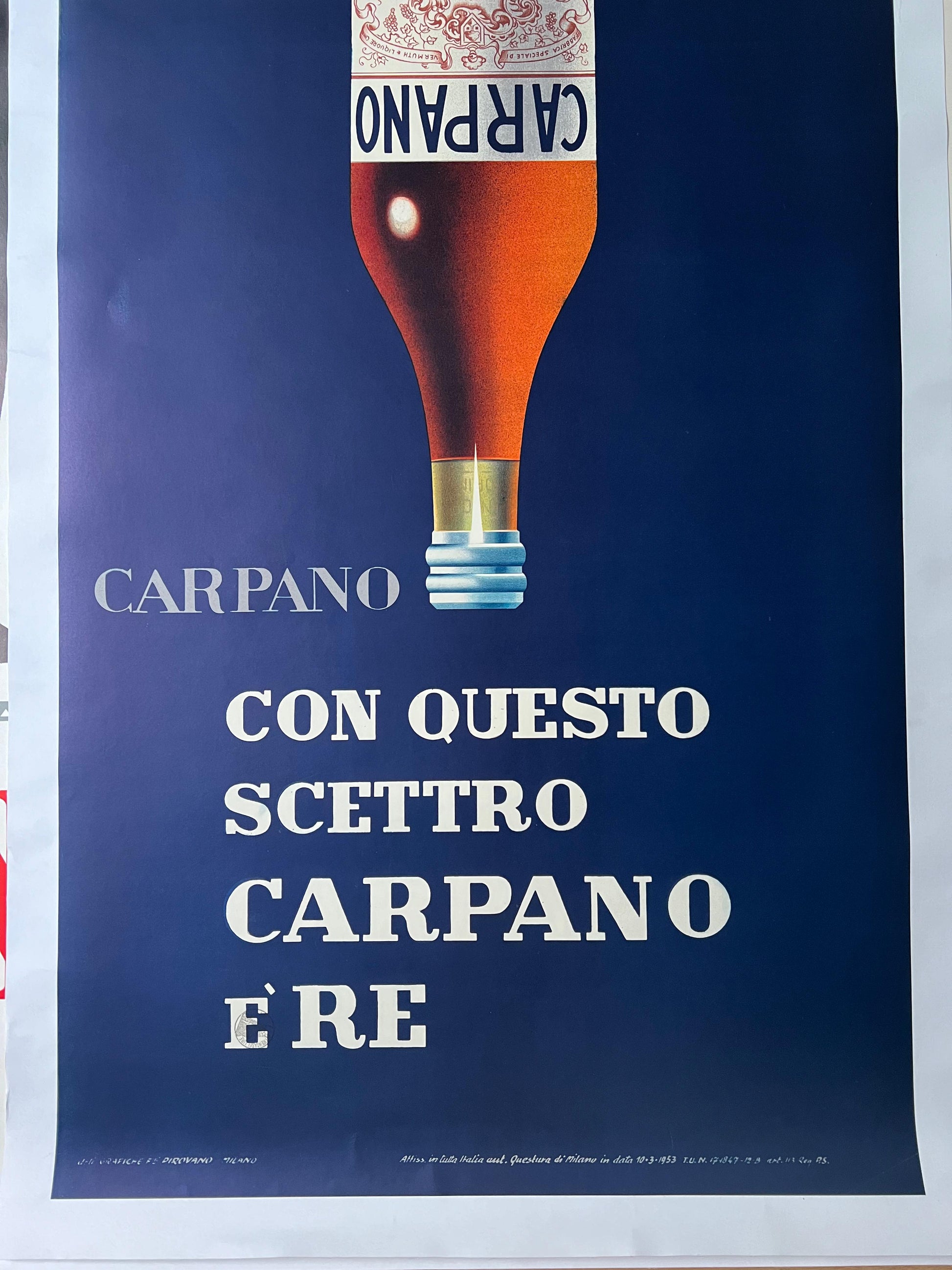 Armando Testa: Scettro Carpano è Re