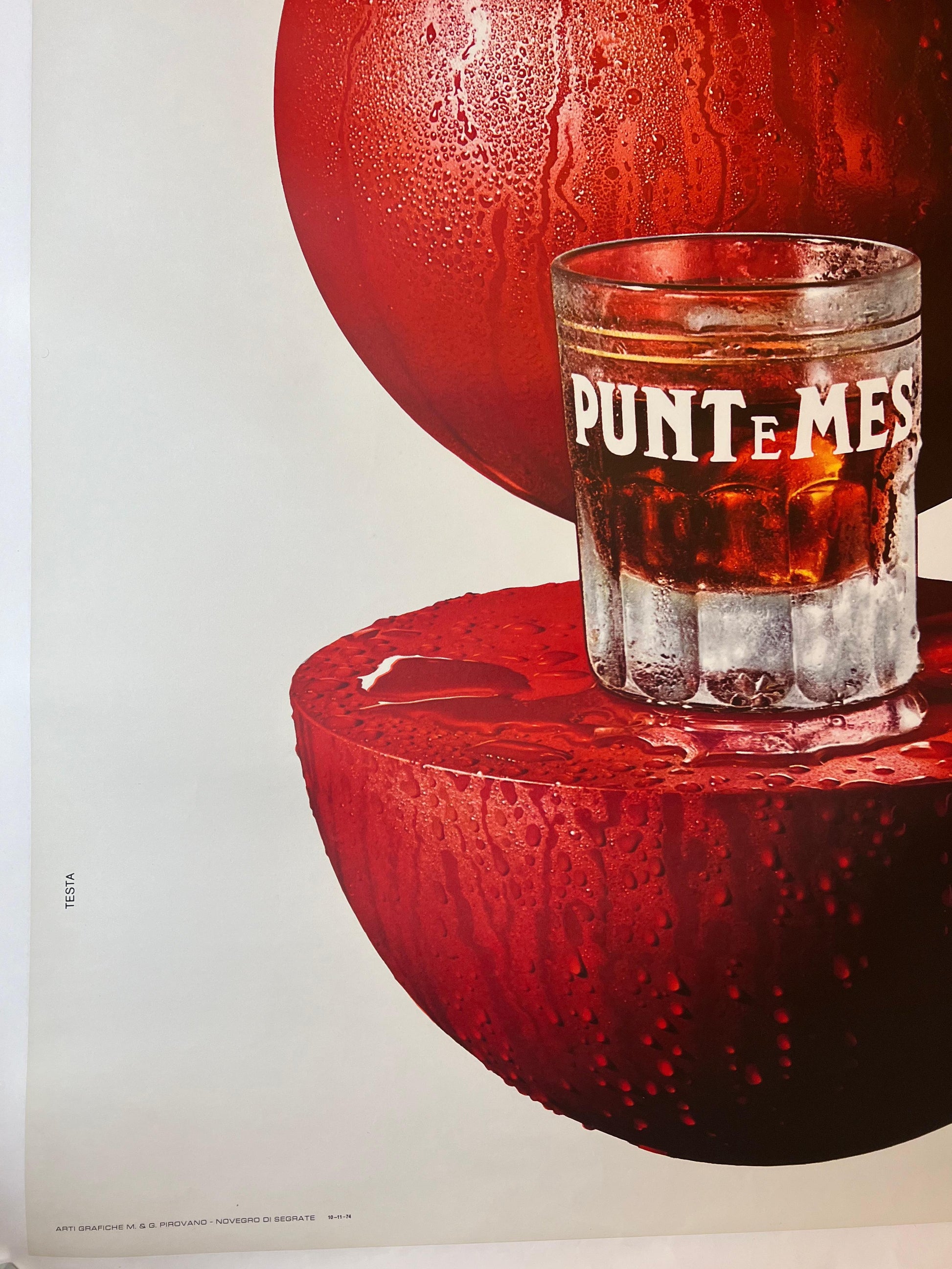 Armando Testa: Sfera Punt e Mes aperitivo Carpano