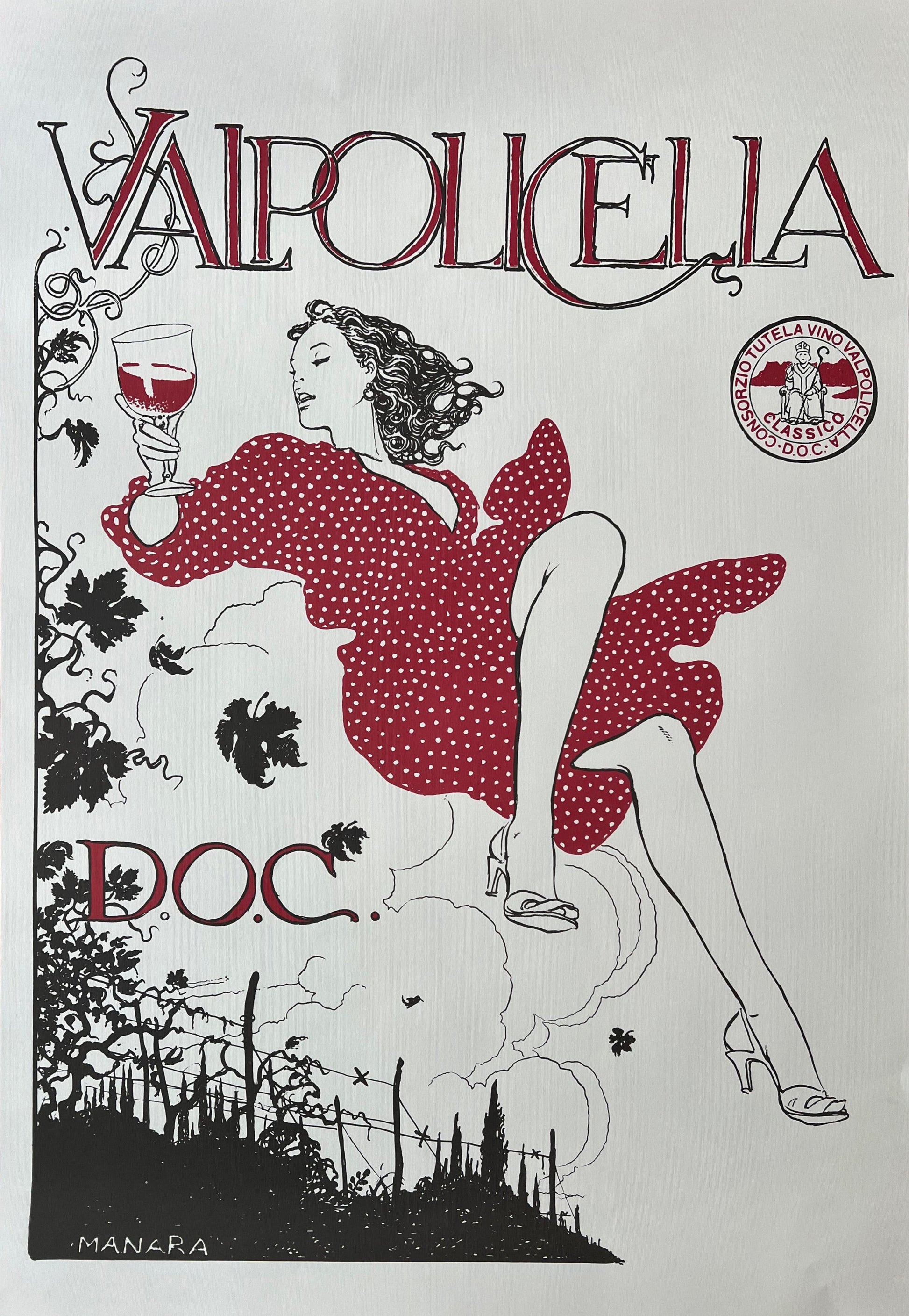 Milo Manara : Vino Valpolicella