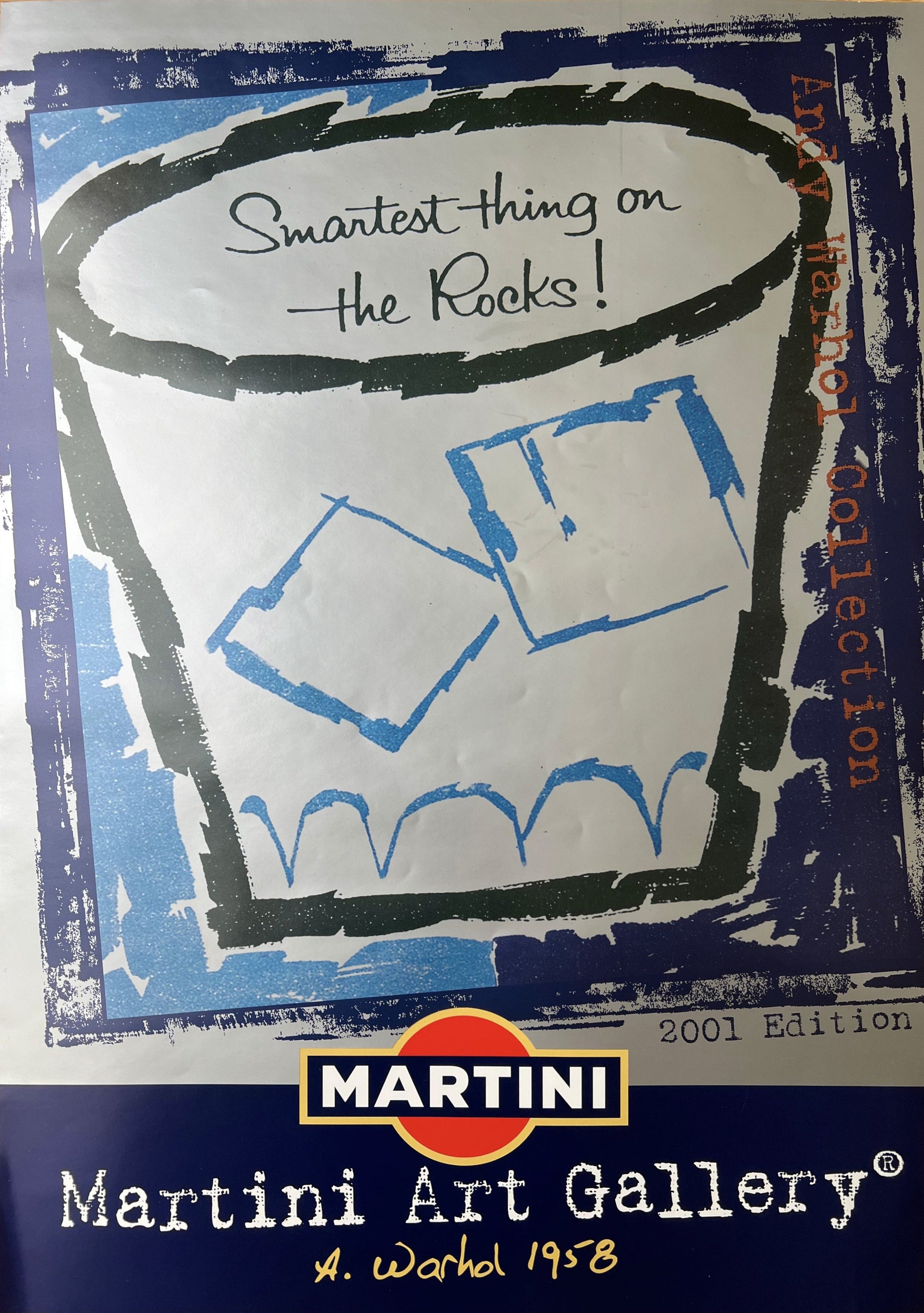 Andy Warhol : Martini on the rocks