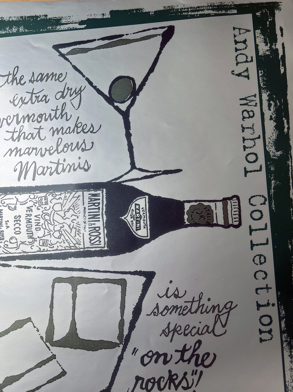 Andy Warhol : Martini Vermouth