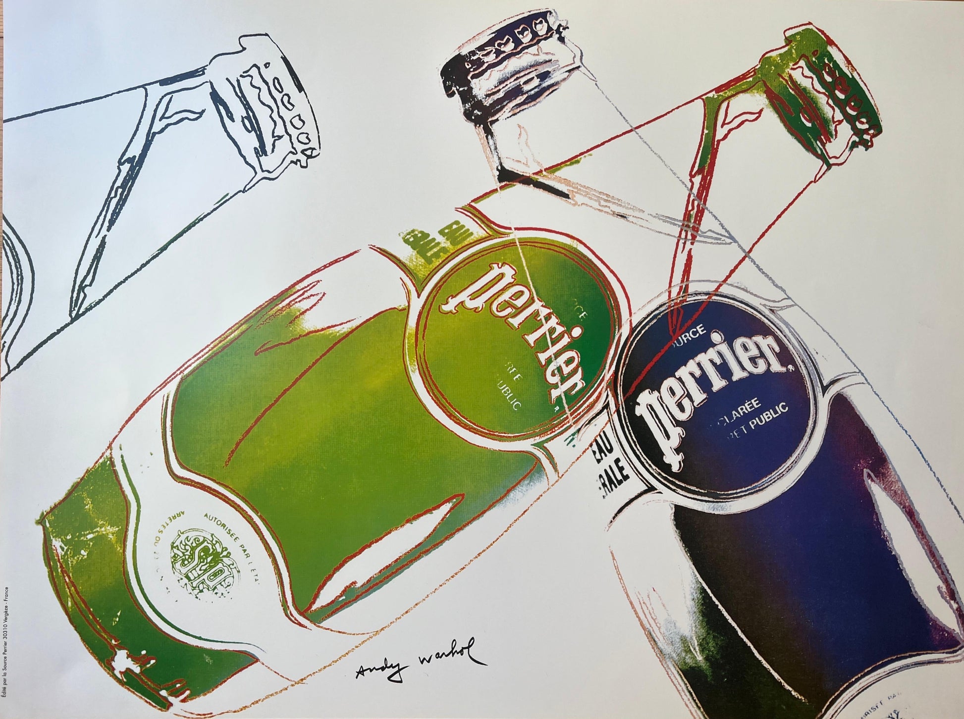 Andy Warhol : Perrier