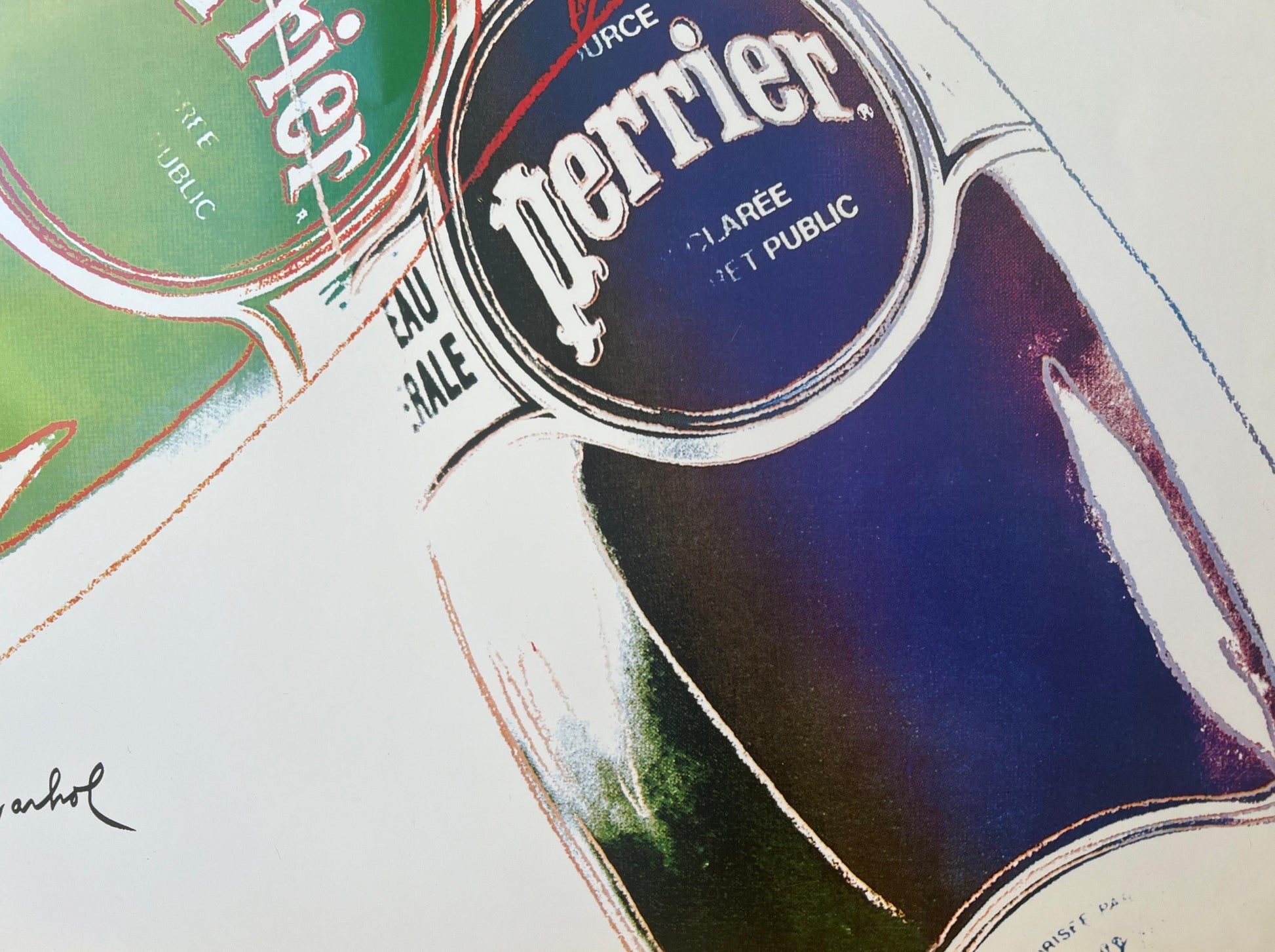 Andy Warhol : Perrier