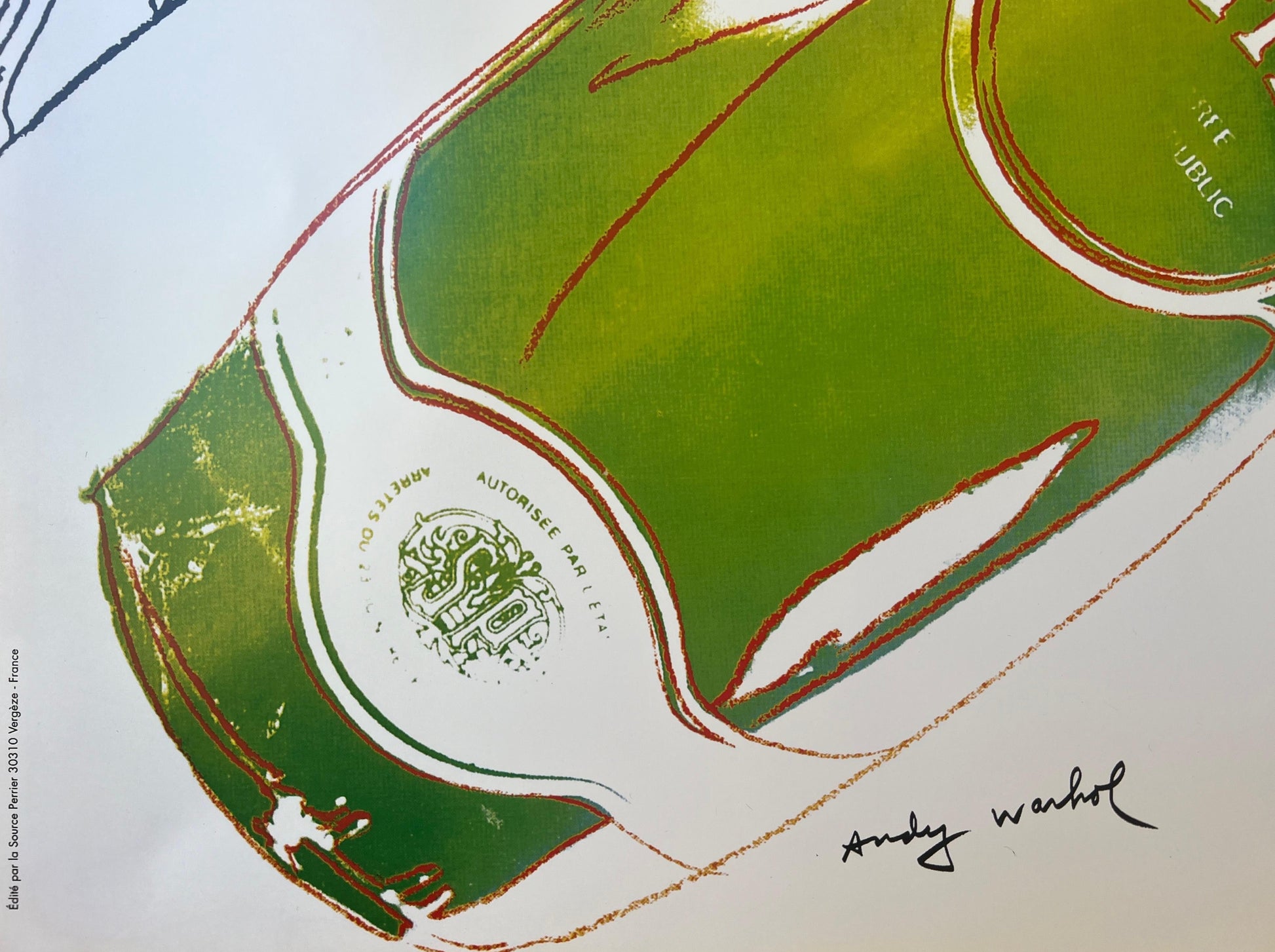 Andy Warhol : Perrier